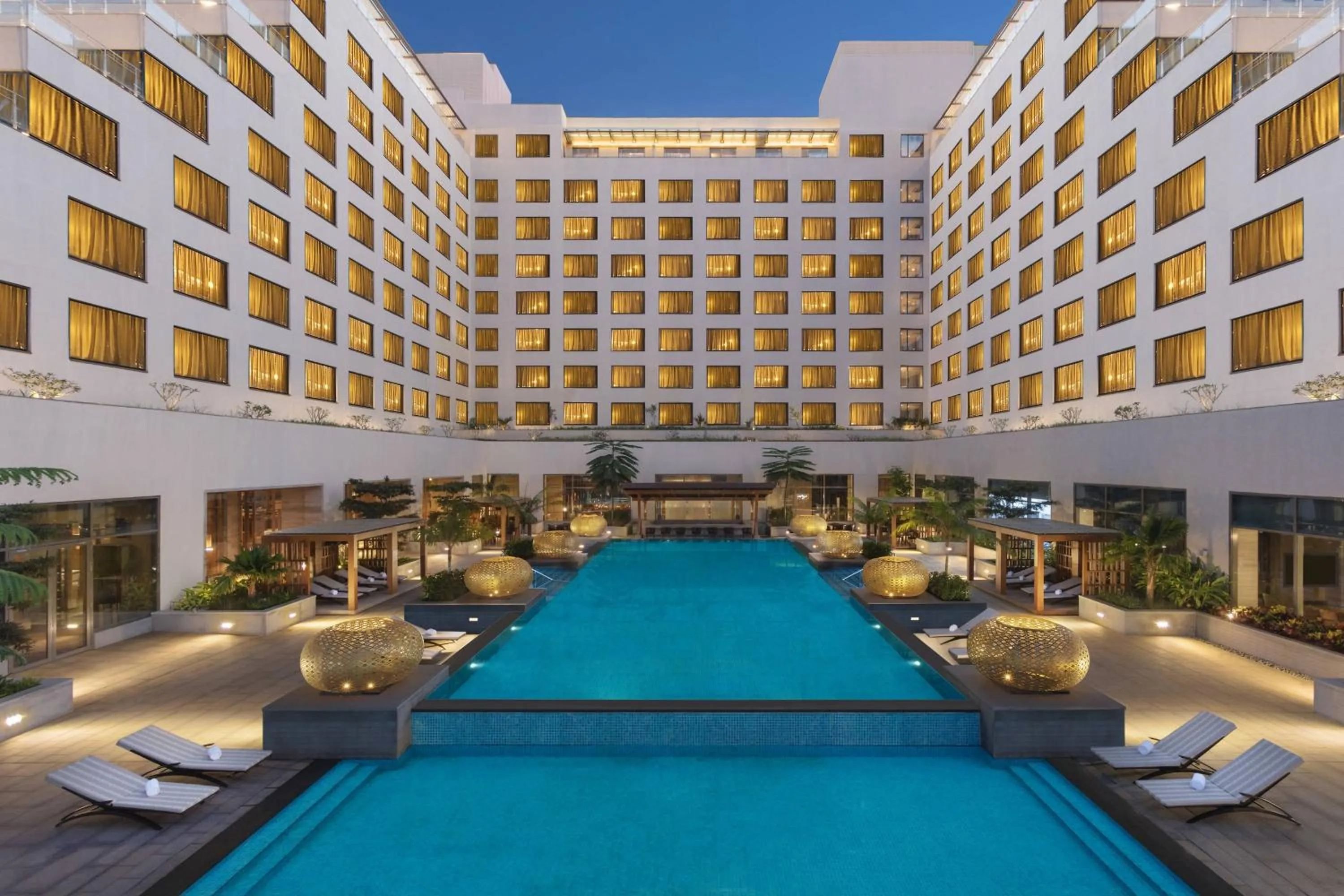 Swimming pool in Sheraton Grand Bengaluru Whitefield Hotel & Convention Center