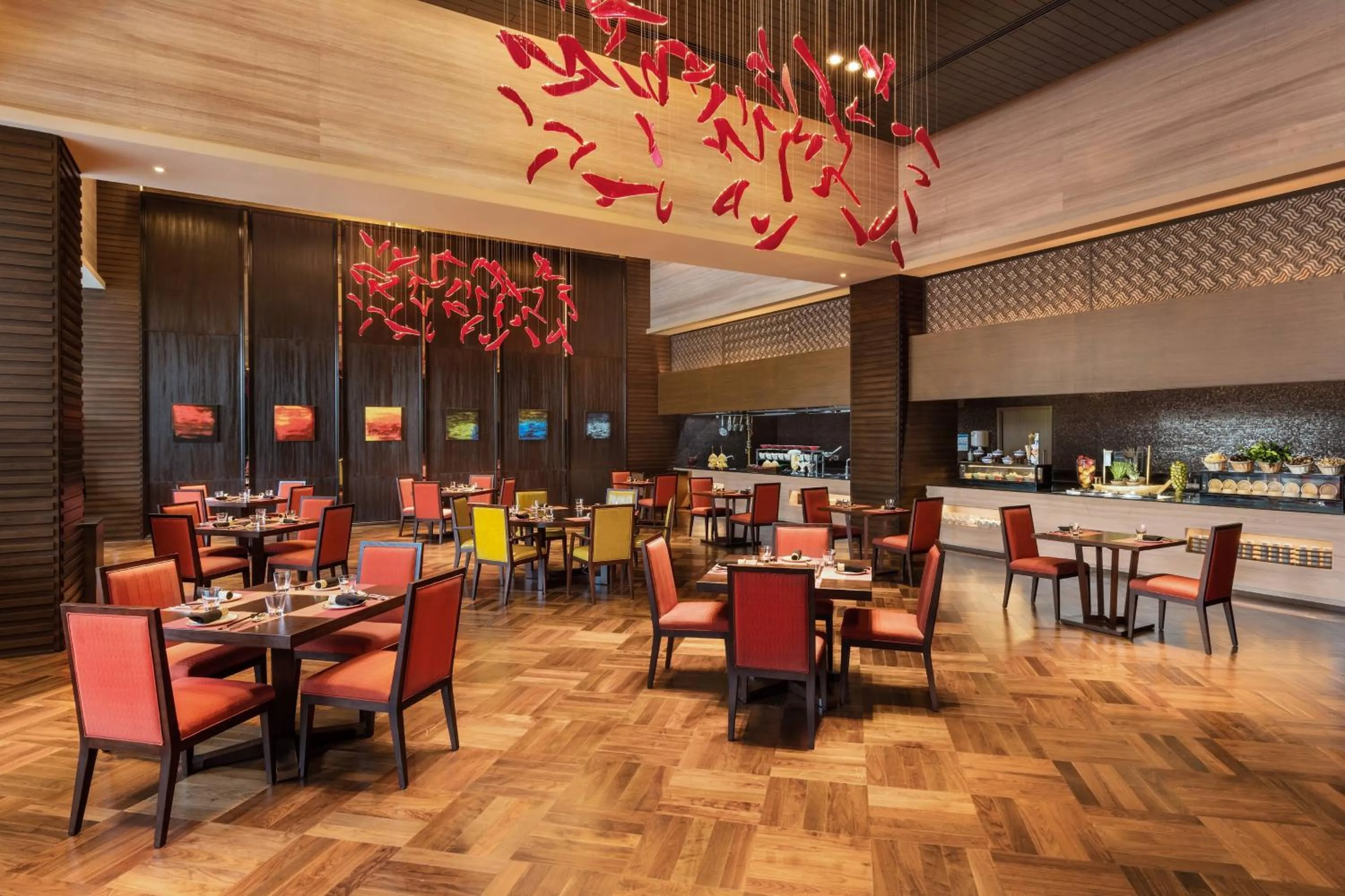 Restaurant/places to eat in Sheraton Grand Bengaluru Whitefield Hotel & Convention Center