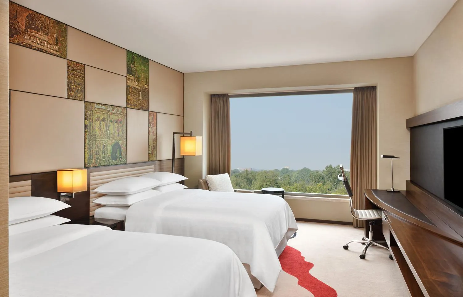 Bedroom, Bed in Sheraton Grand Bengaluru Whitefield Hotel & Convention Center