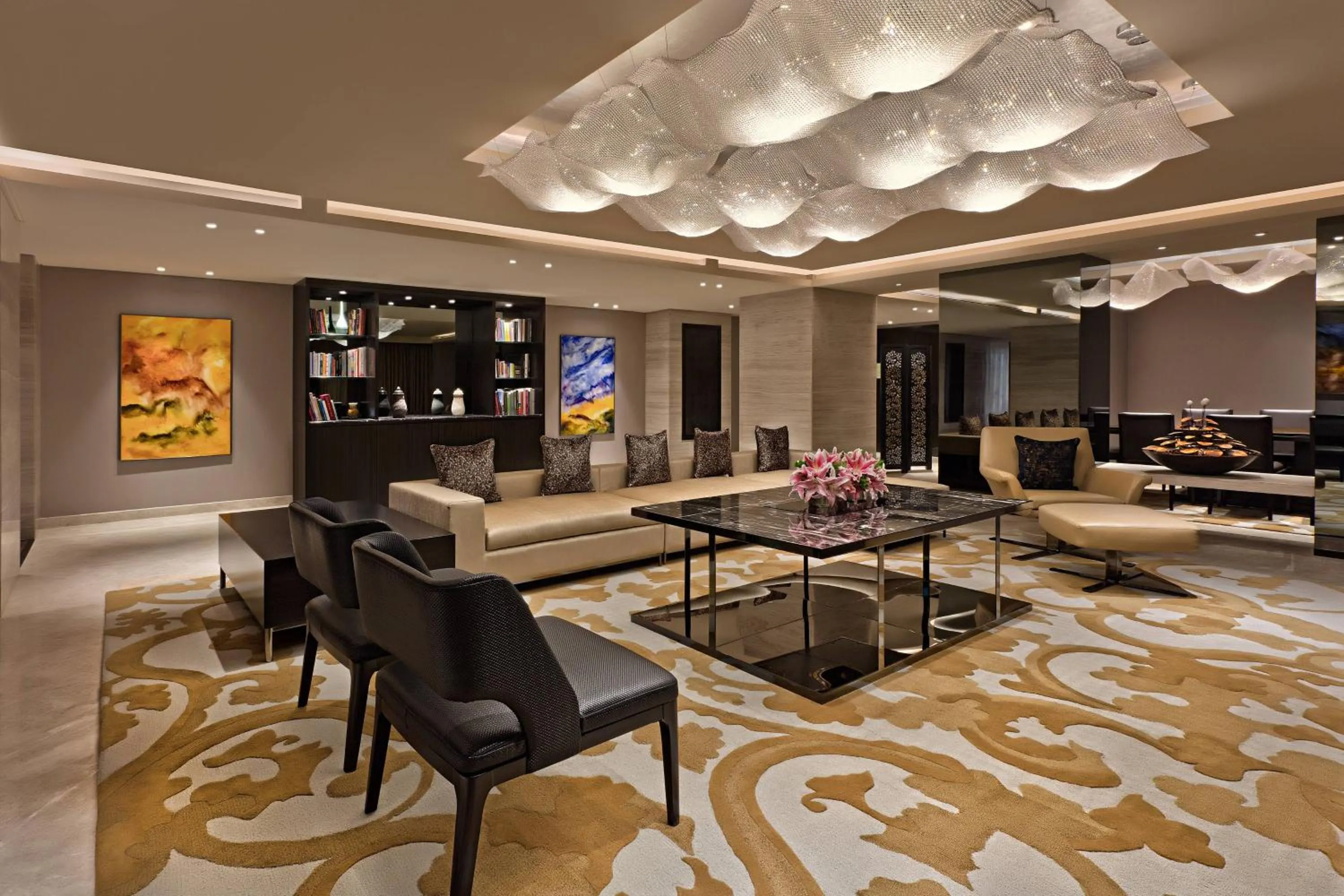 Living room in Sheraton Grand Bengaluru Whitefield Hotel & Convention Center