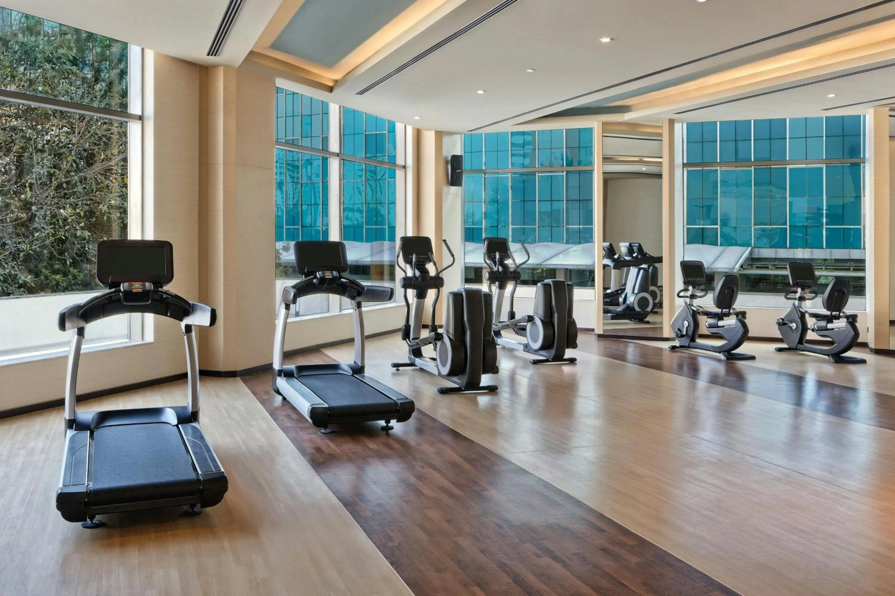 Fitness centre/facilities in Sheraton Grand Bengaluru Whitefield Hotel & Convention Center