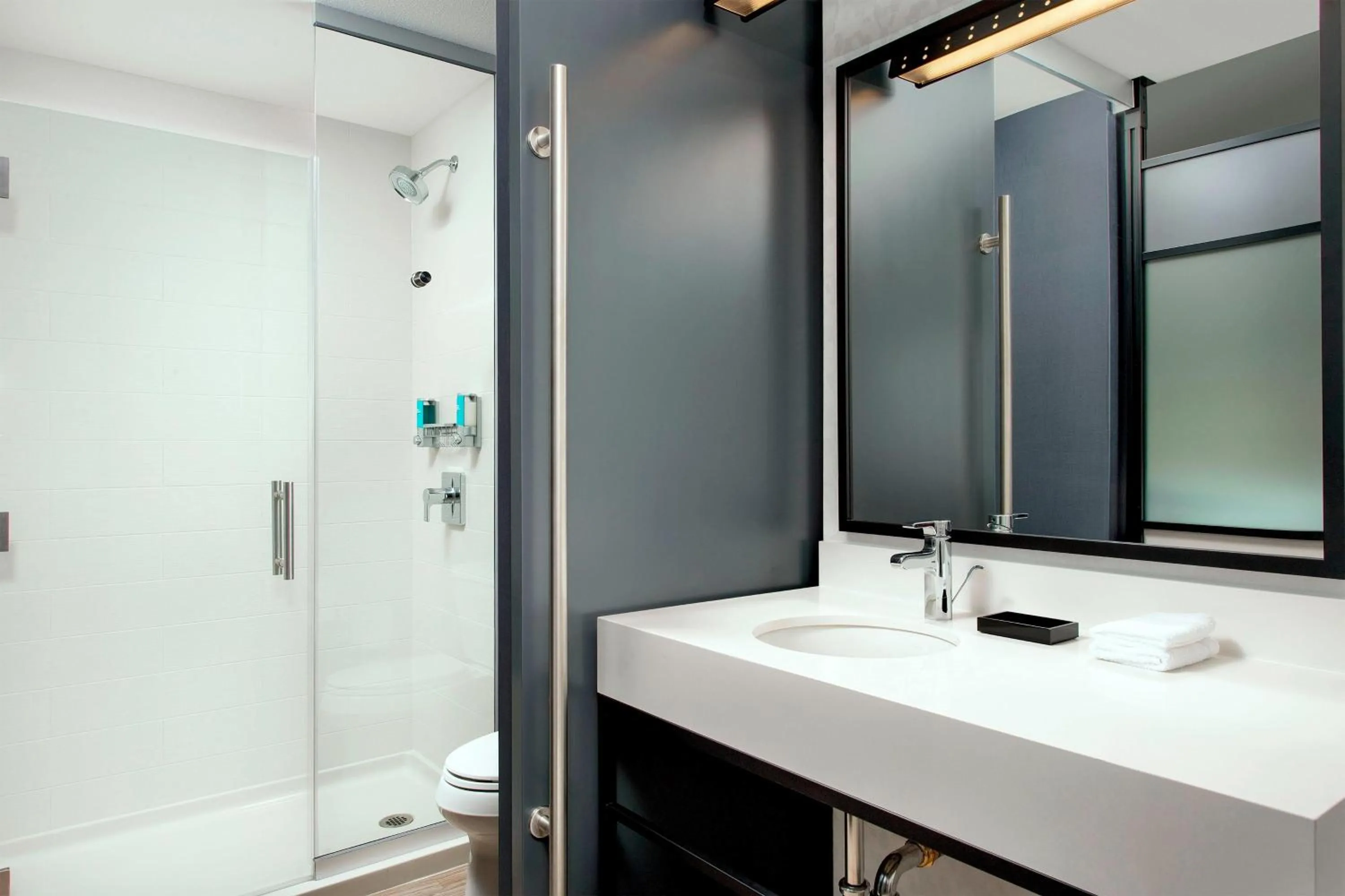 Bathroom in Aloft Dublin-Pleasanton