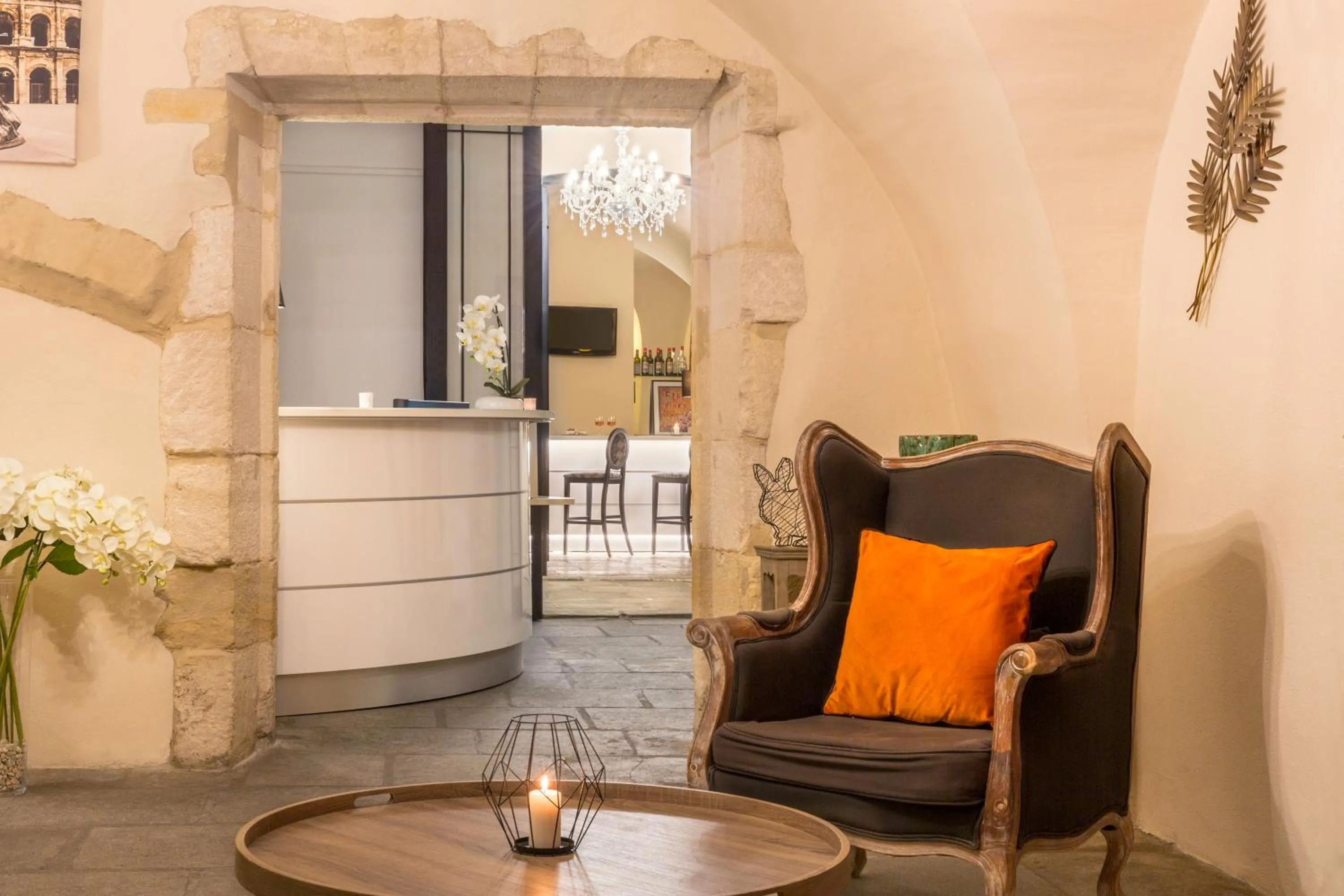 Living room in Best Western Marquis de la Baume