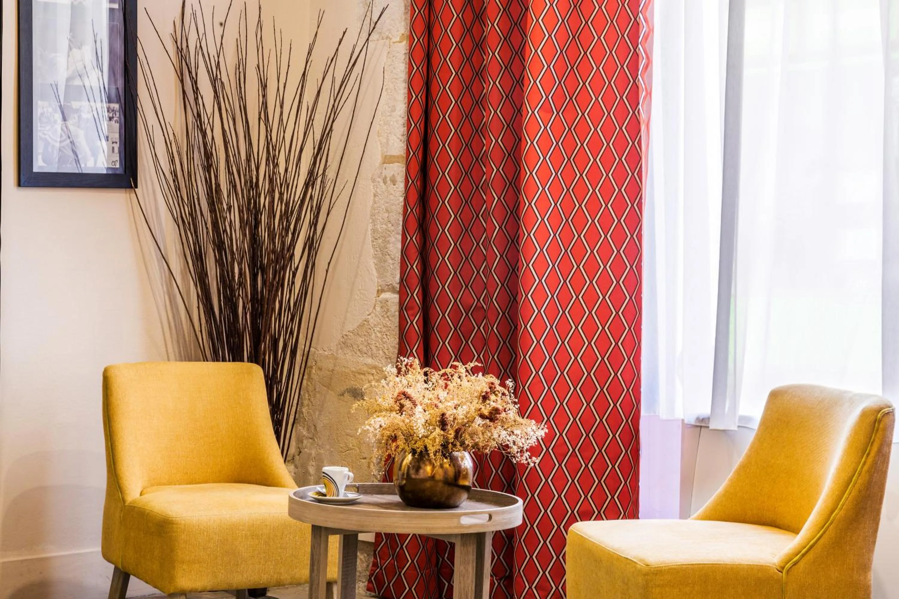 Living room in Best Western Marquis de la Baume