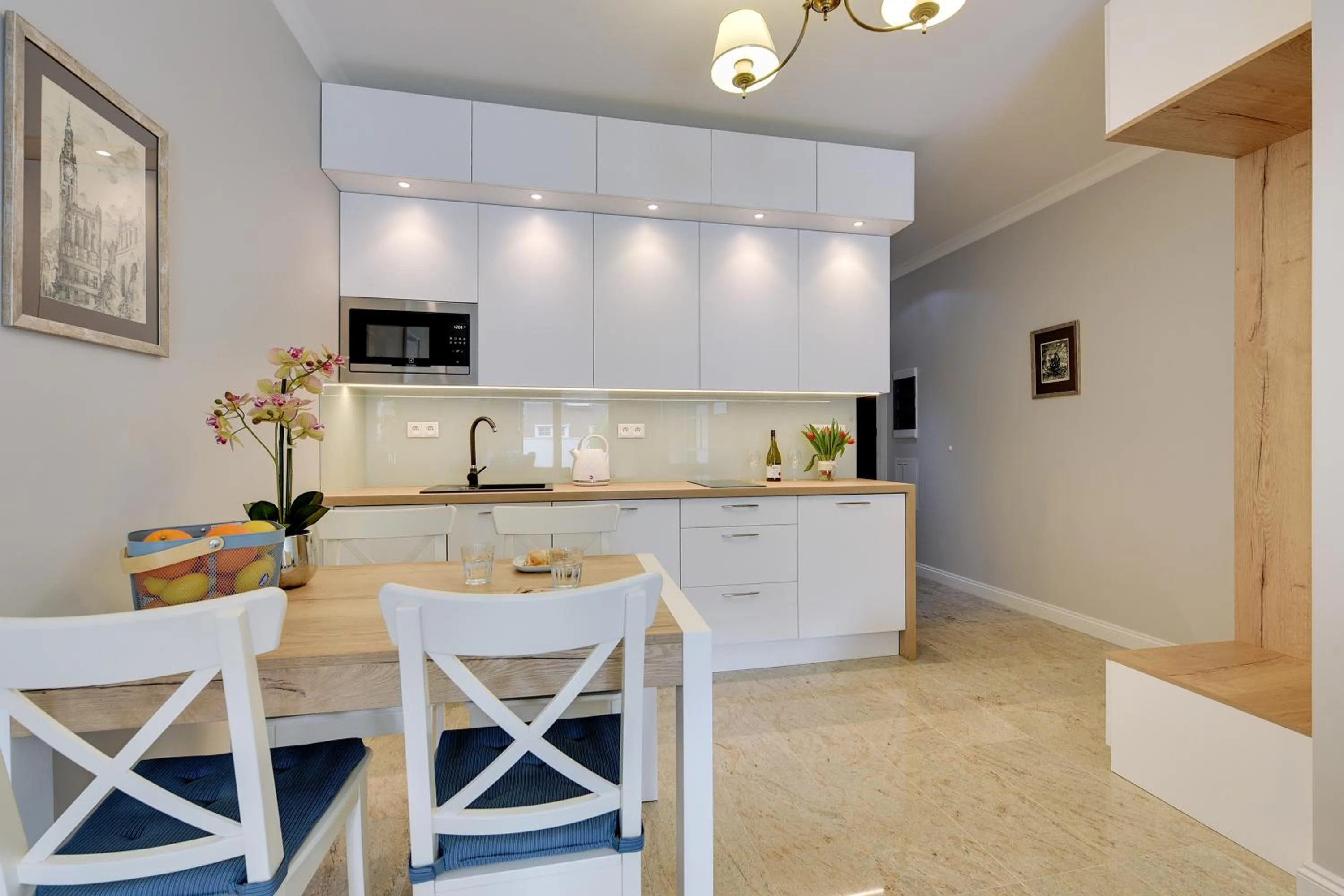 Kitchen or kitchenette in Apartamenty Świętego Ducha