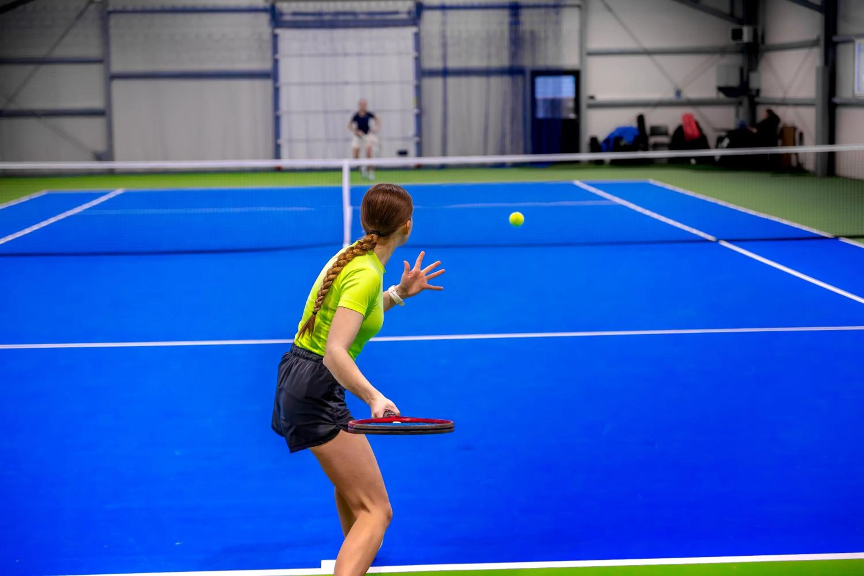 Tennis court in Hotel Wiki Sanok Events & Bowling