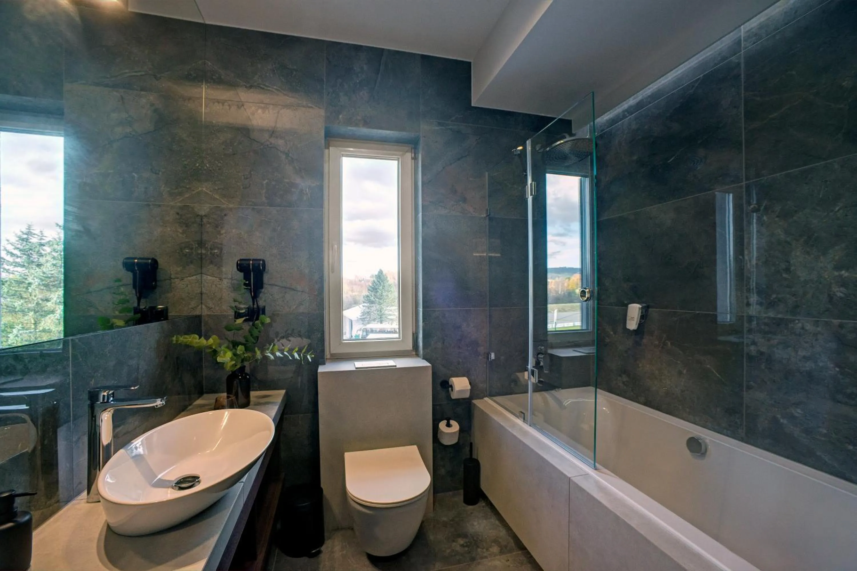 Bathroom in Hotel Wiki Sanok Events & Bowling