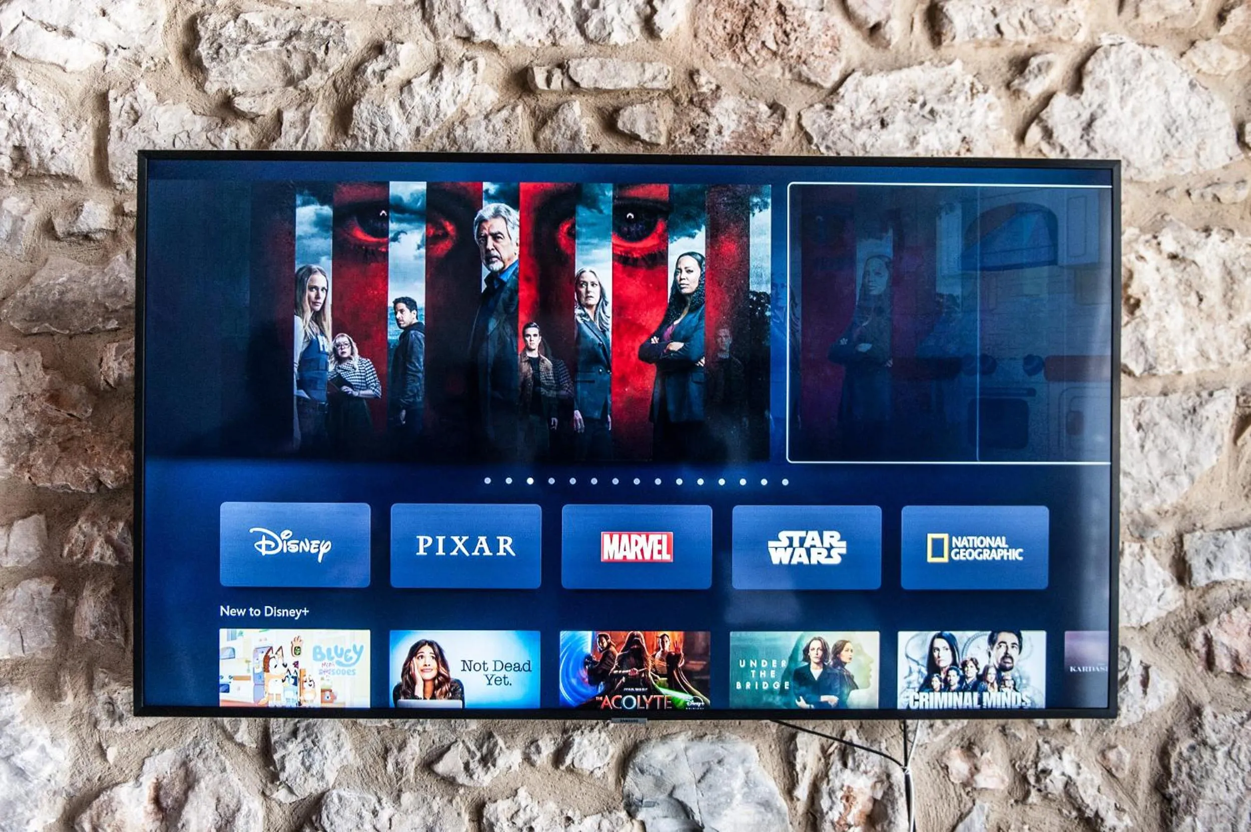 TV and multimedia in SeaFront Stone Suites