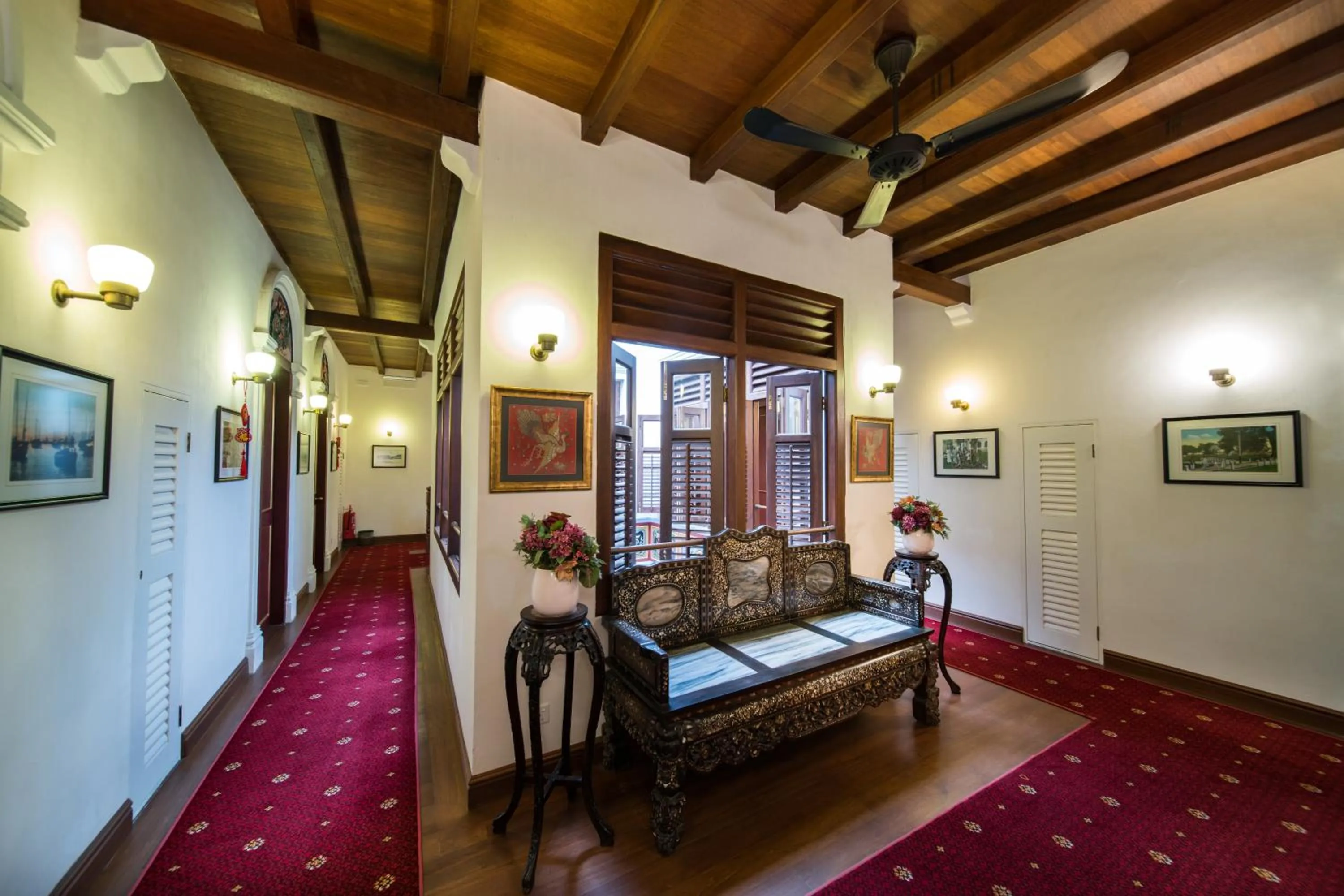 People in Nam Keng Hotel Penang