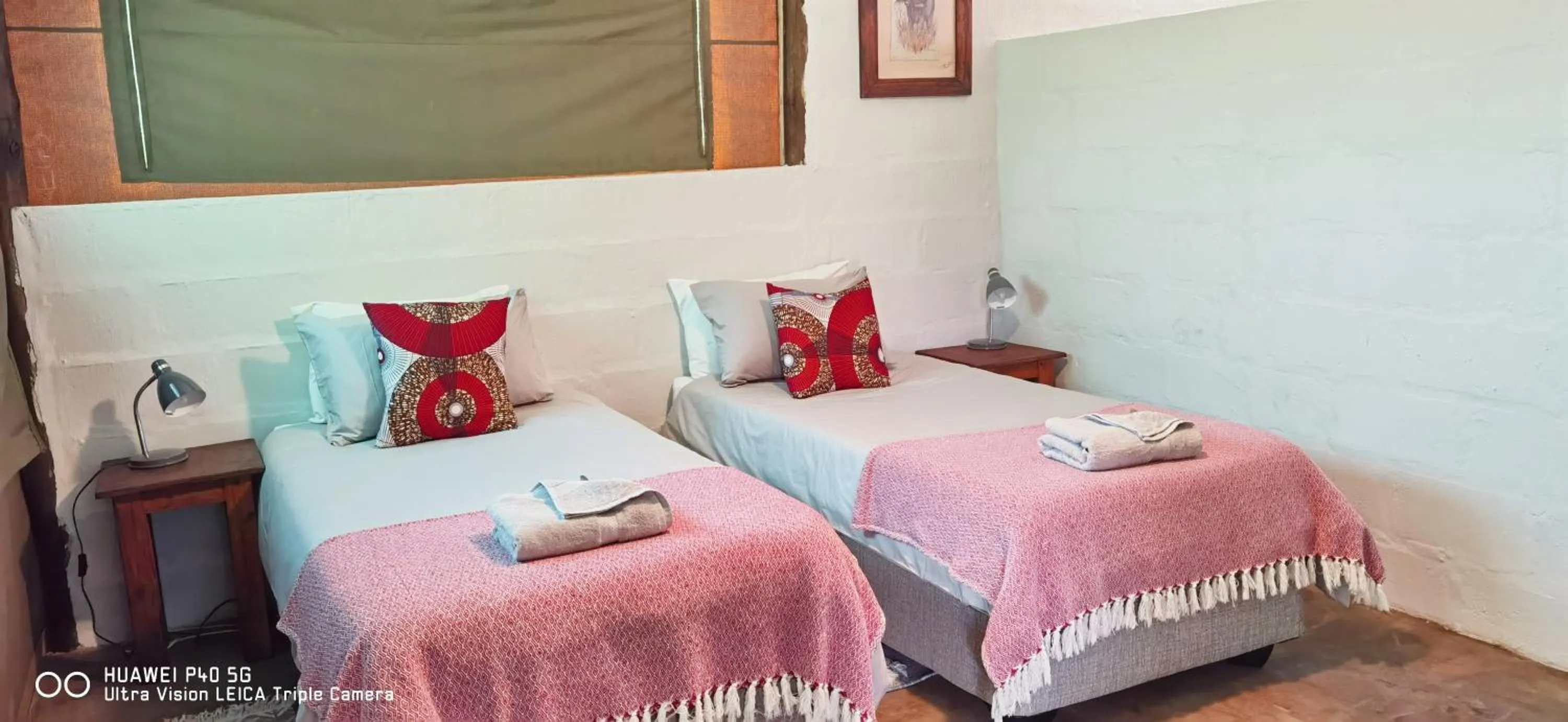 Bedroom, Bed in Kingfisher Bush Lodge