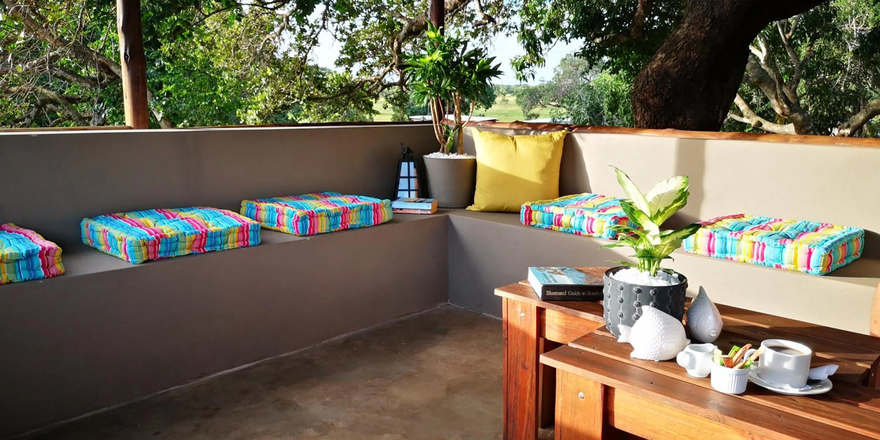 Garden in Kingfisher Bush Lodge