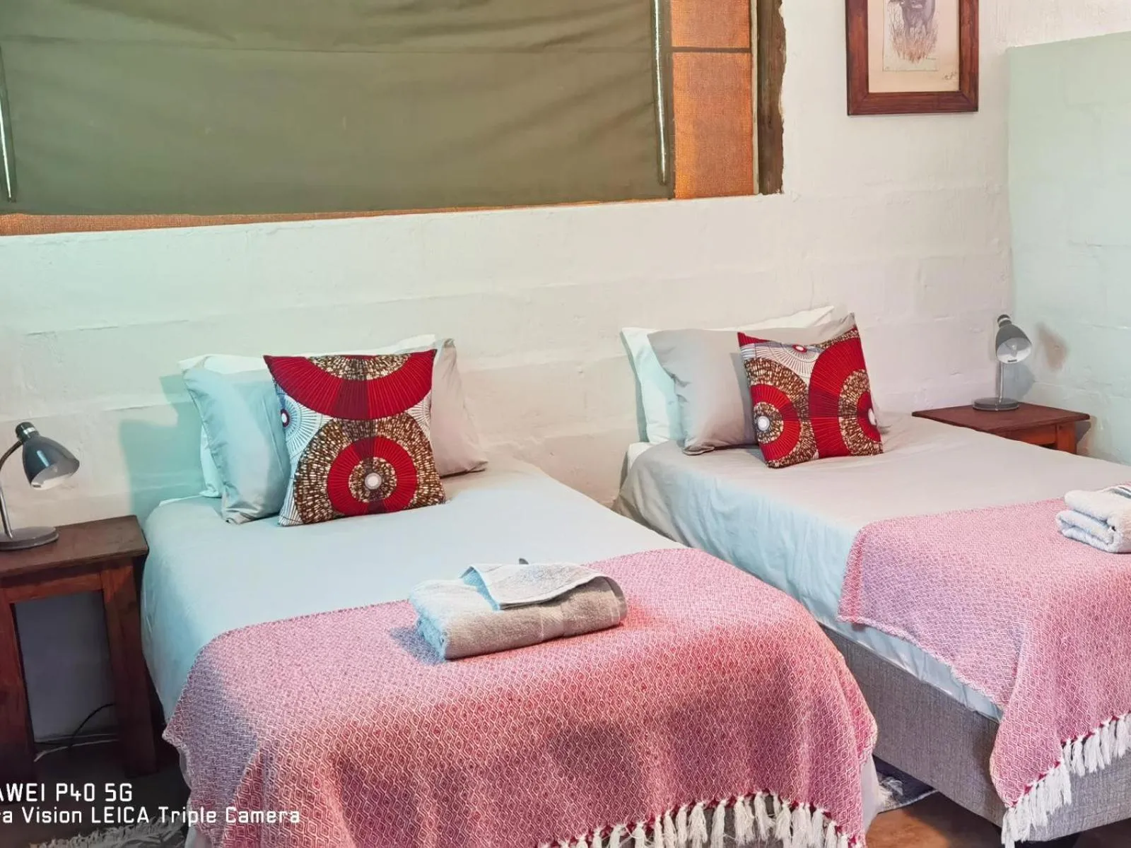 Bedroom, Bed in Kingfisher Bush Lodge