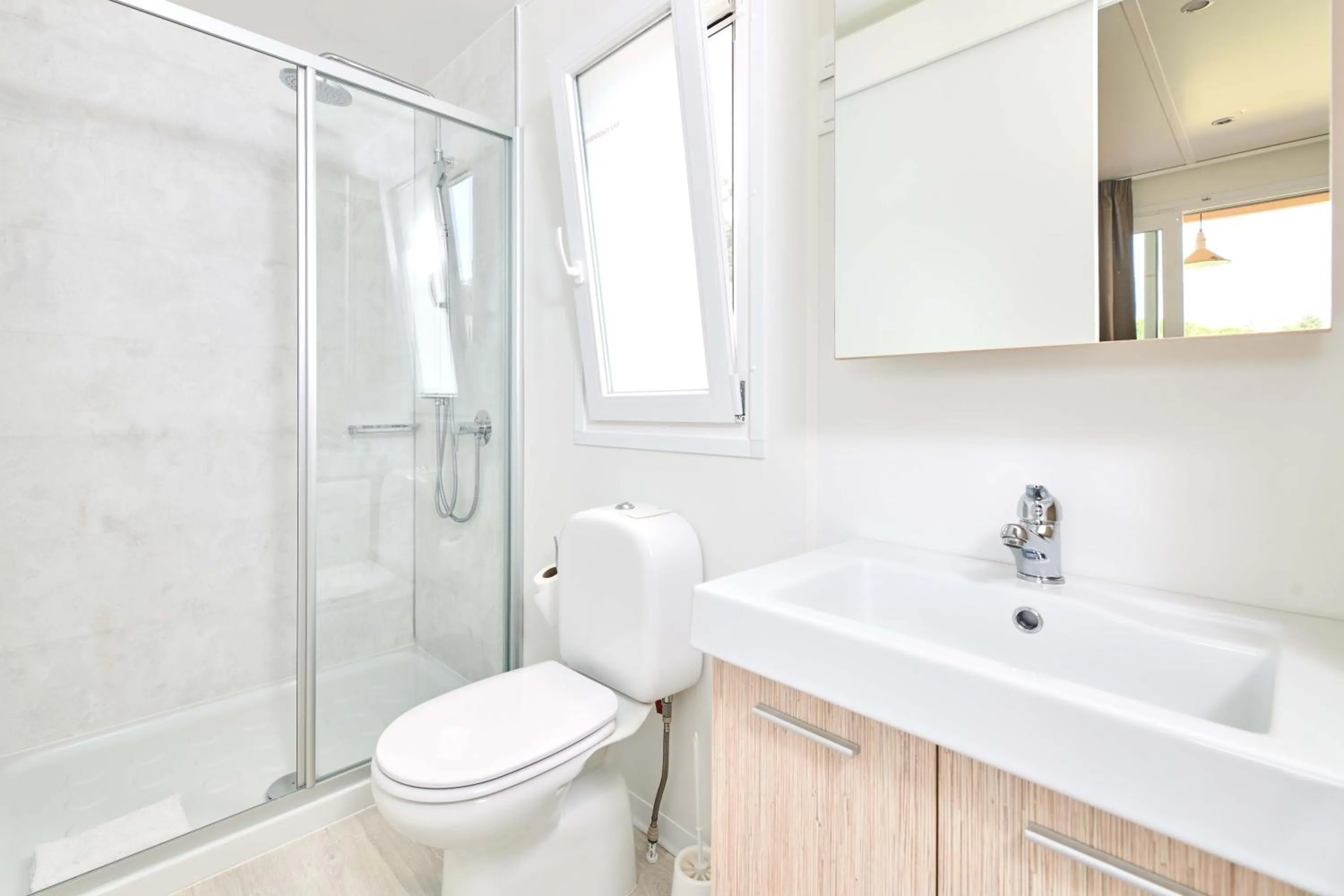 Bathroom in Camping Stella Maris Mobile Homes