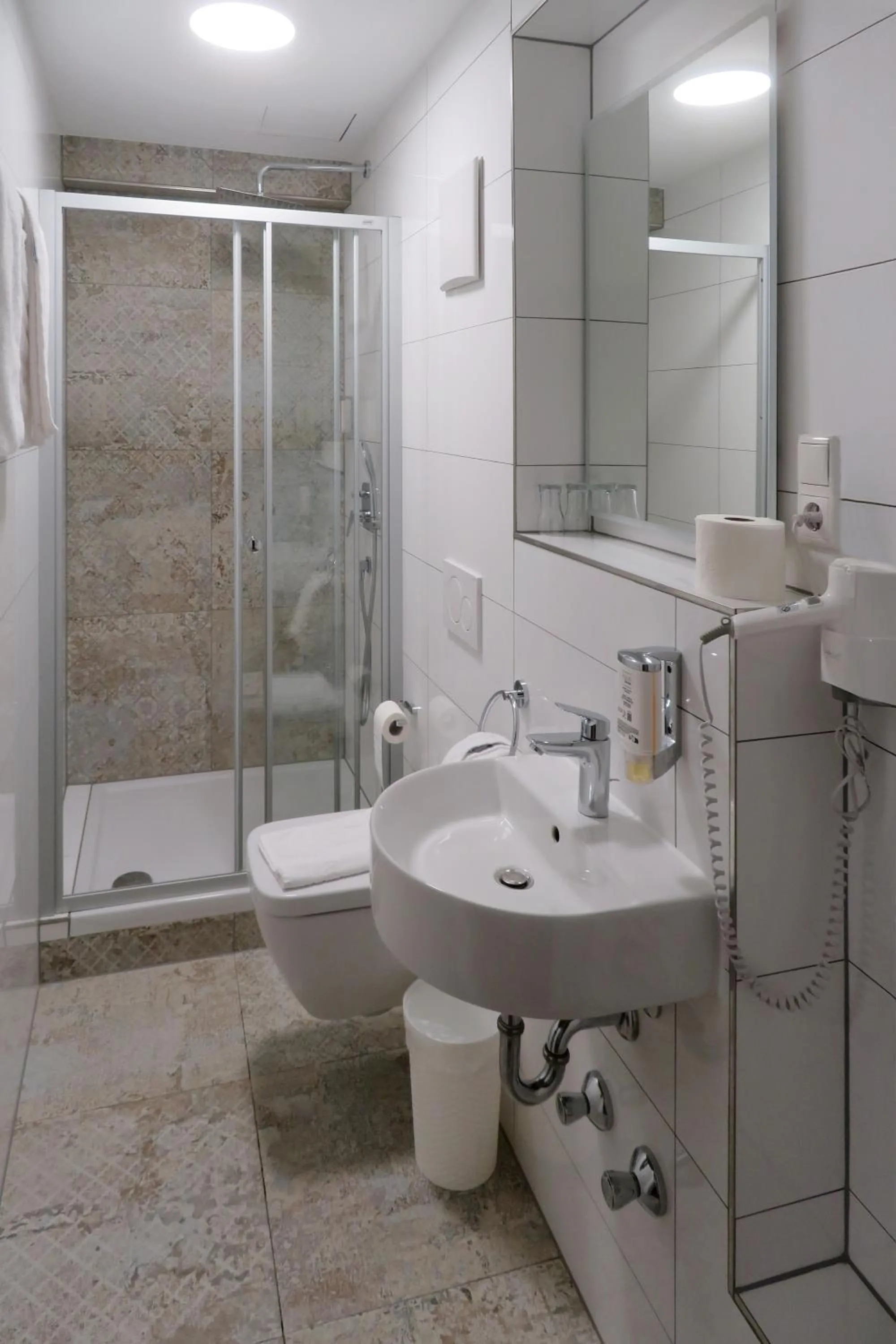 Shower in Rußmann Hotel & Living