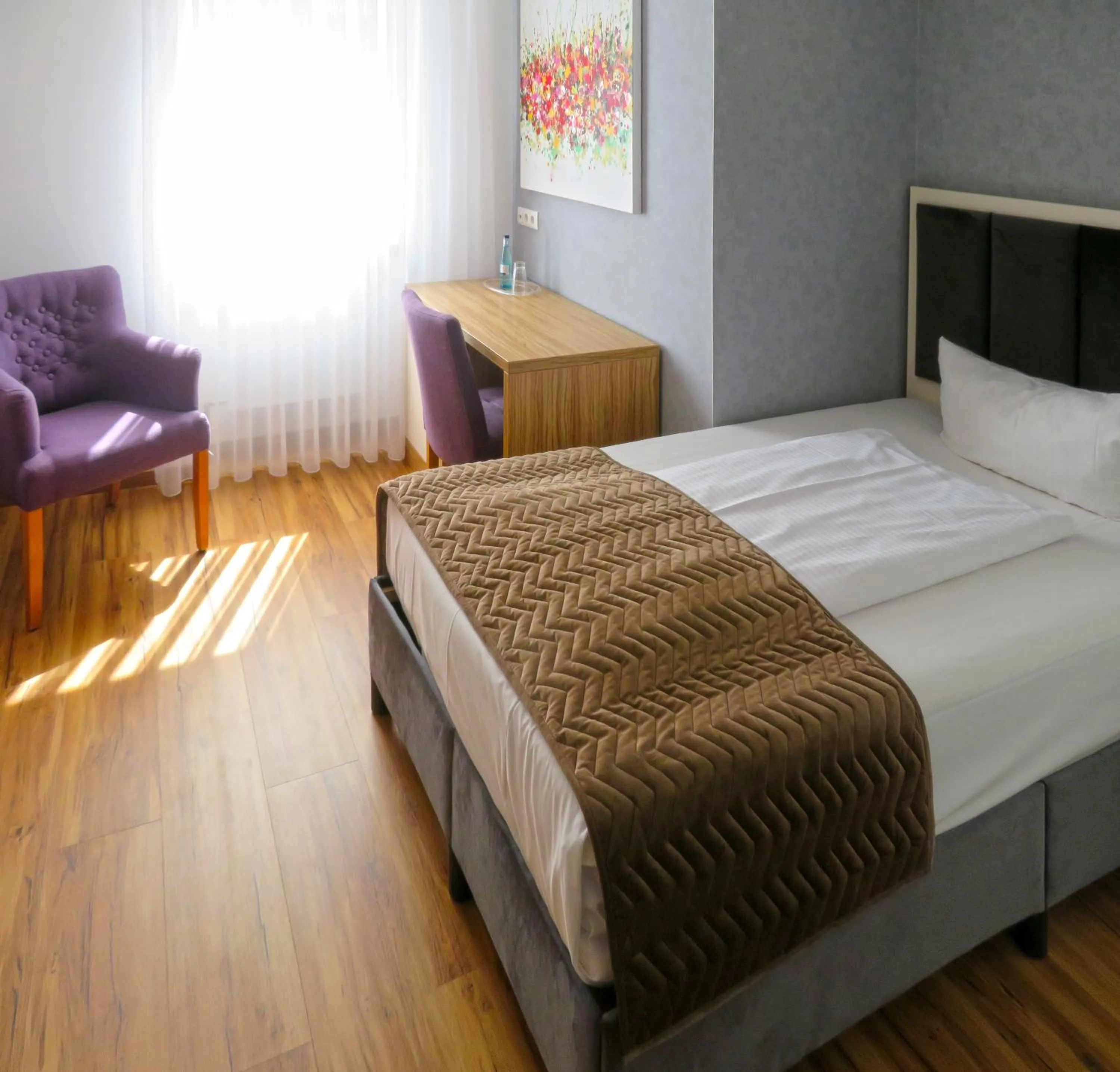 Bed in Rußmann Hotel & Living