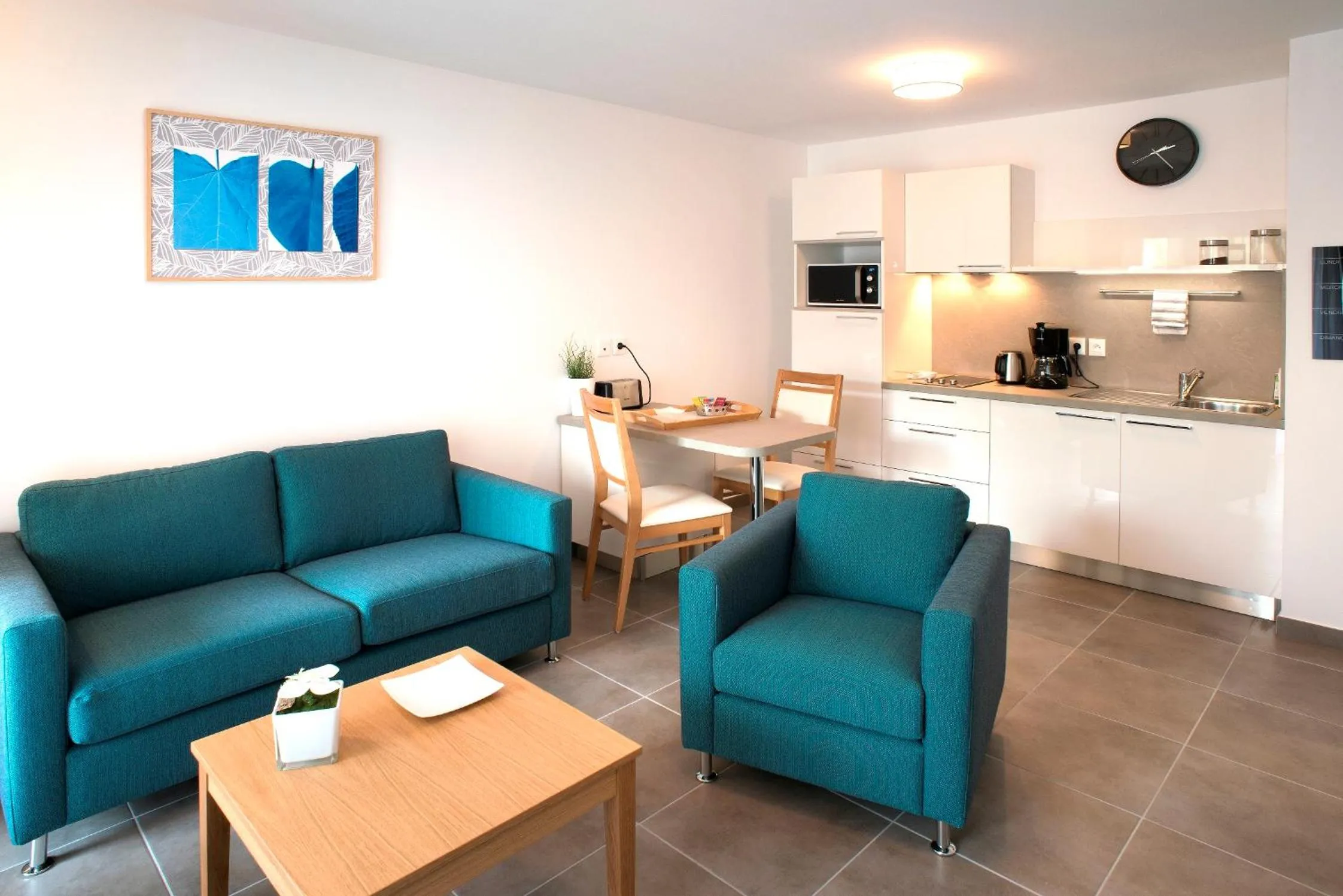 Living room in Domitys La Palombine