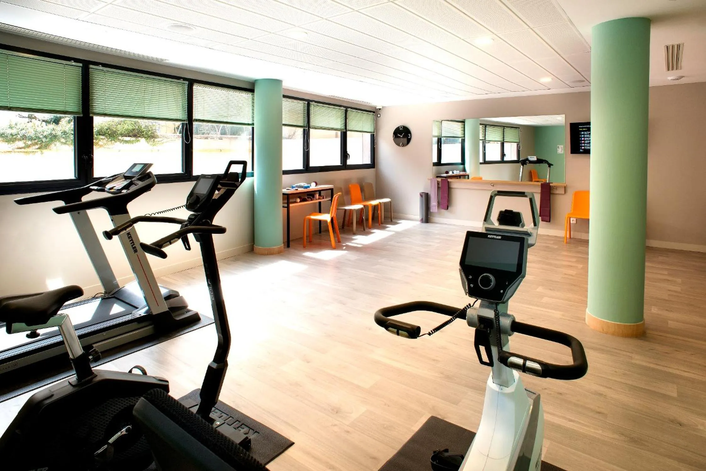 Fitness centre/facilities in Domitys La Palombine