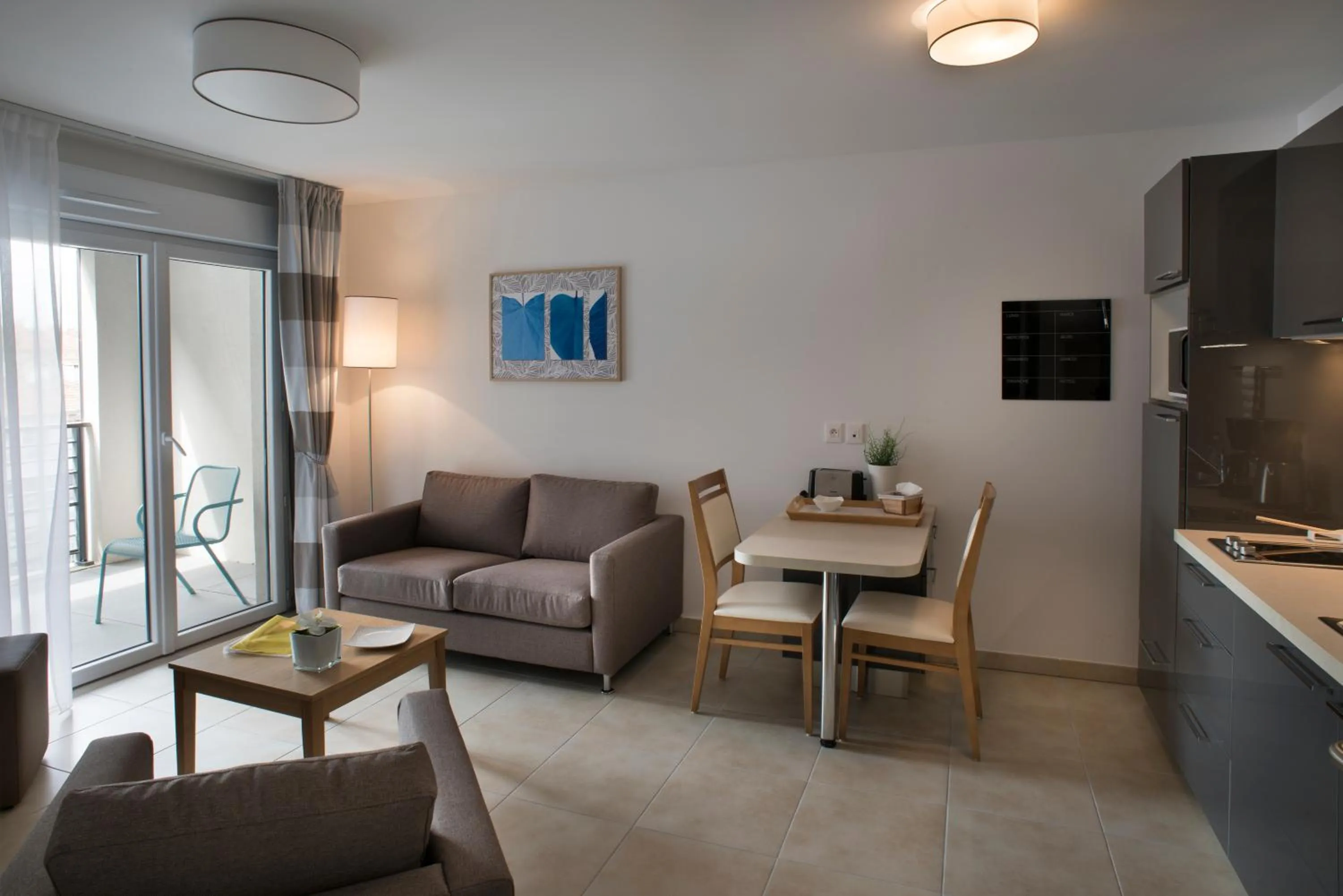 Living room in Domitys La Palombine