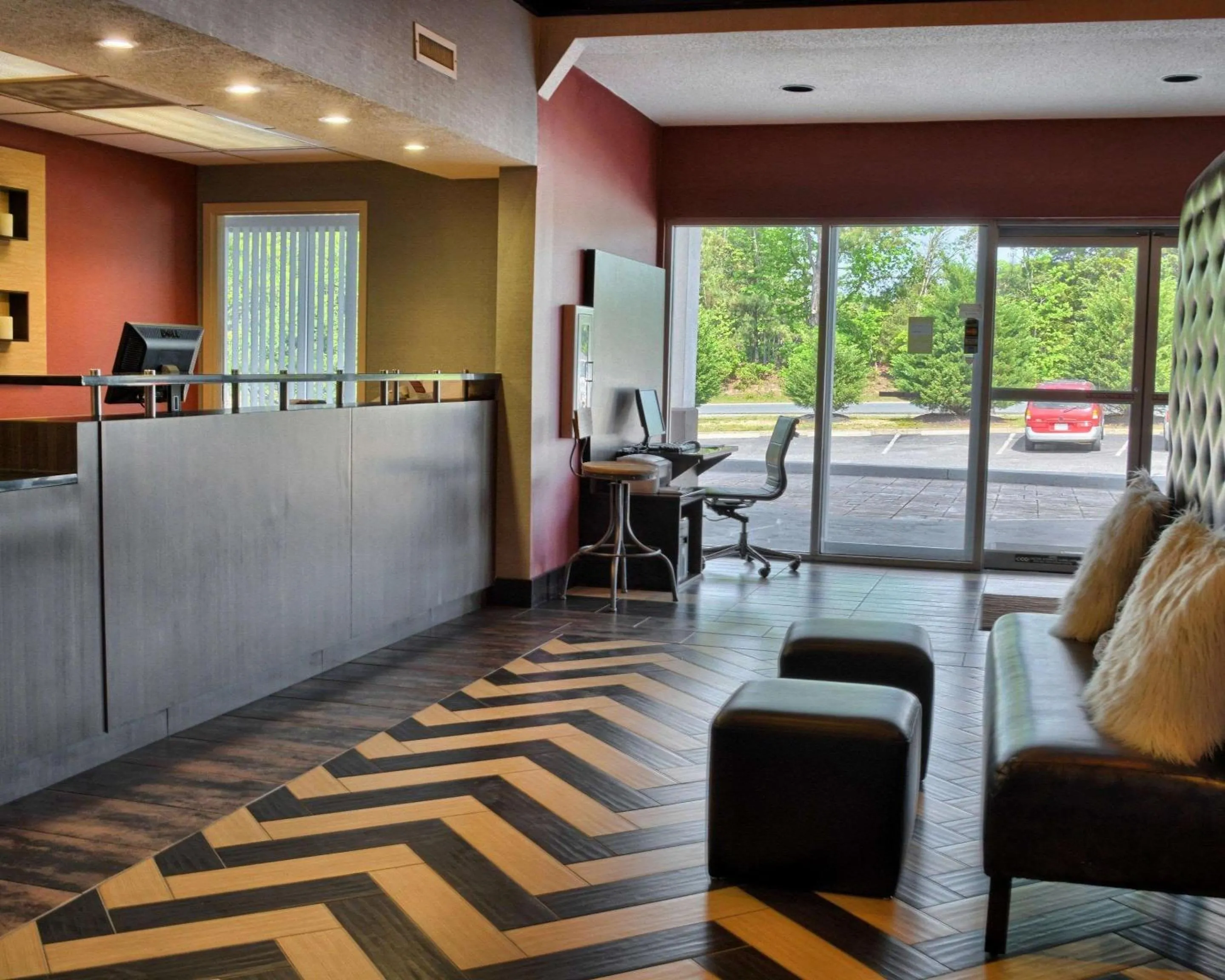 Lobby or reception in Comfort Inn Ruther Glen near Kings Dominion