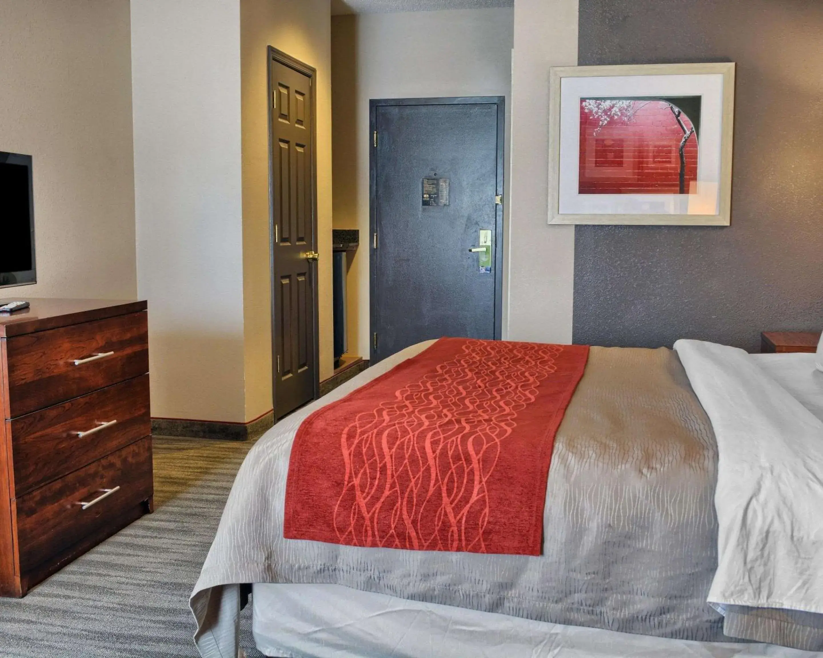 Photo of the whole room, Bed in Comfort Inn Ruther Glen near Kings Dominion Photo of the whole room, Bed in Comfort Inn Ruther Glen near Kings Dominion