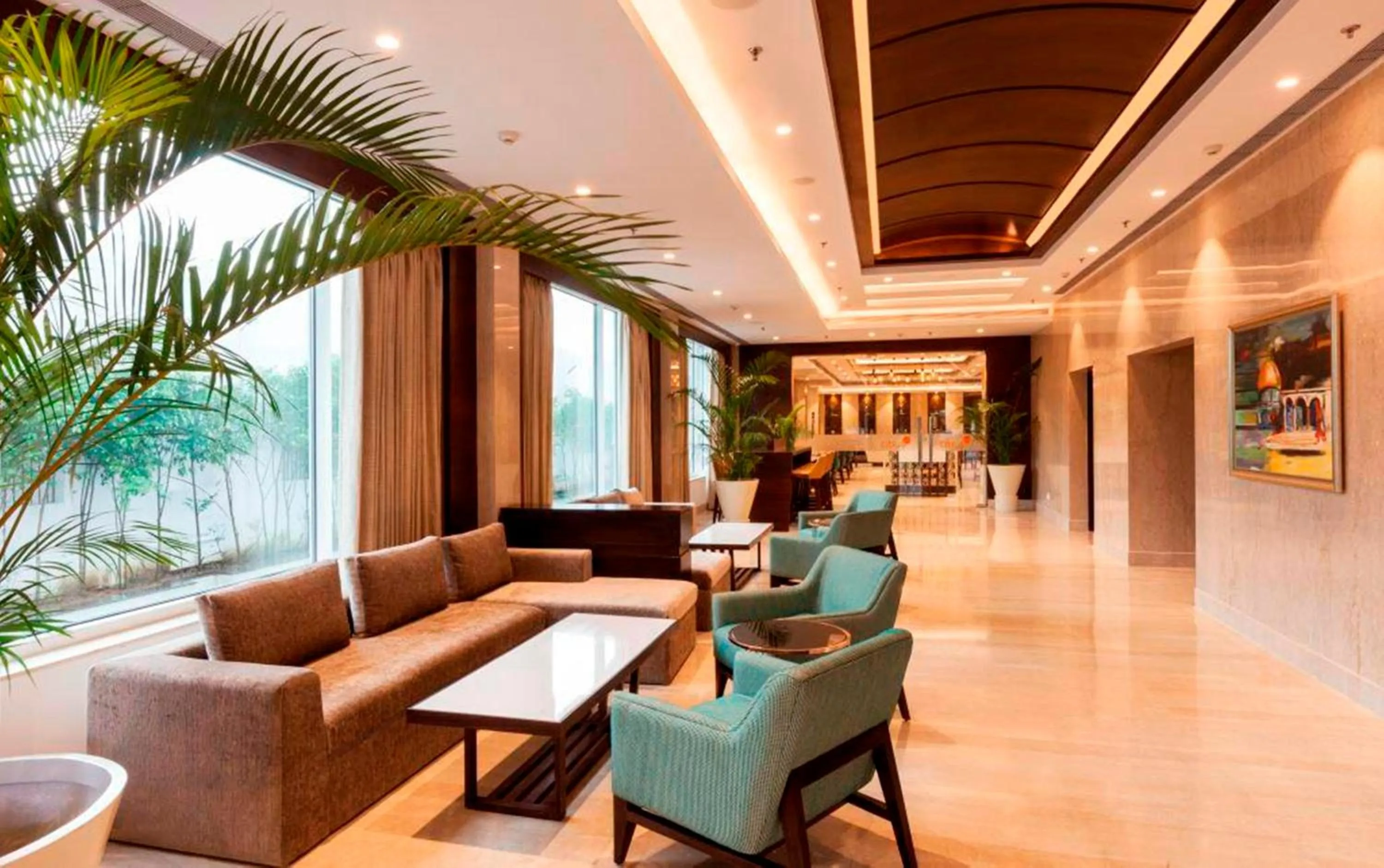 Lobby or reception in Lemon Tree Hotel Lucknow