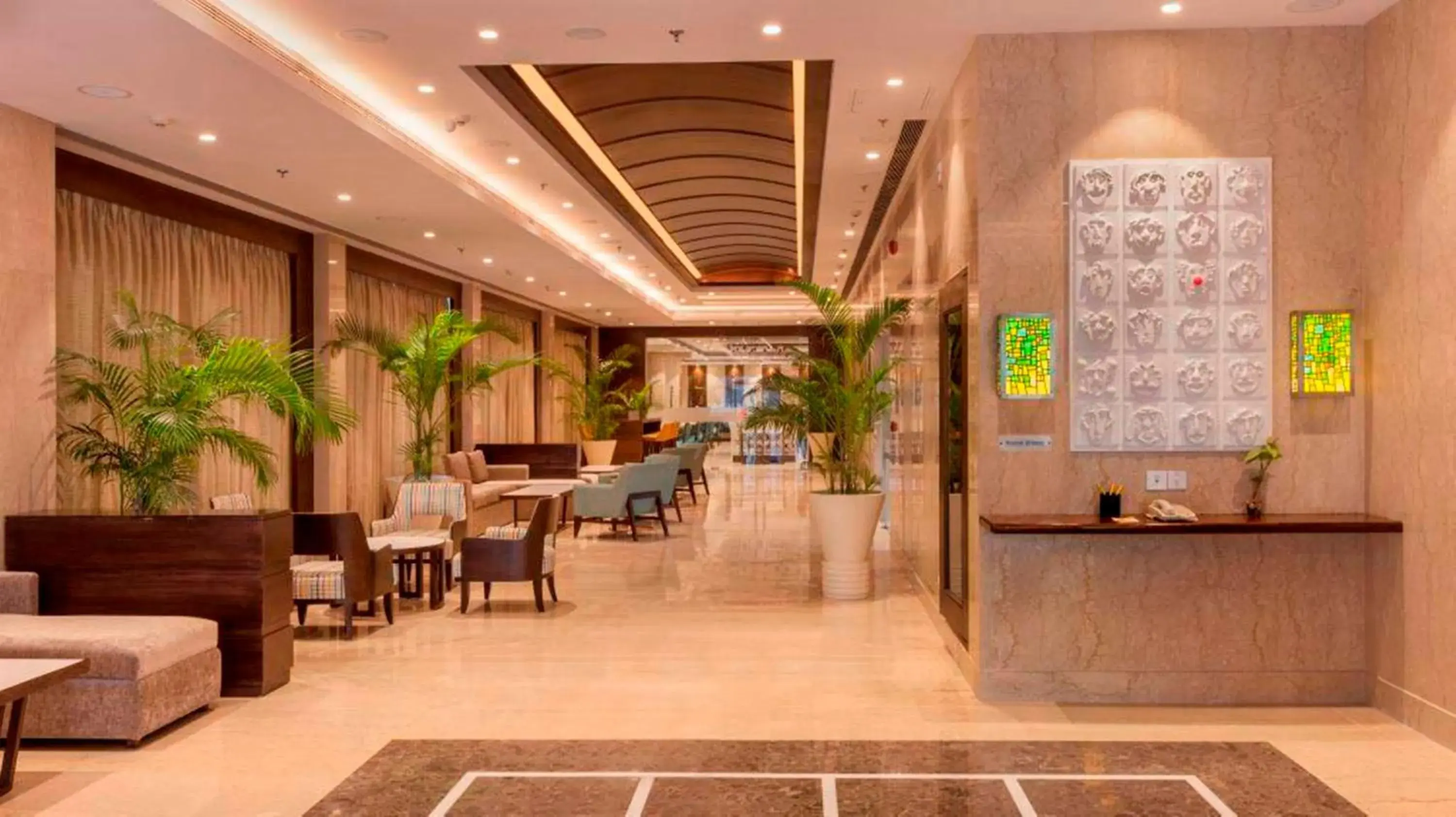 Lobby or reception in Lemon Tree Hotel Lucknow Lobby or reception in Lemon Tree Hotel Lucknow