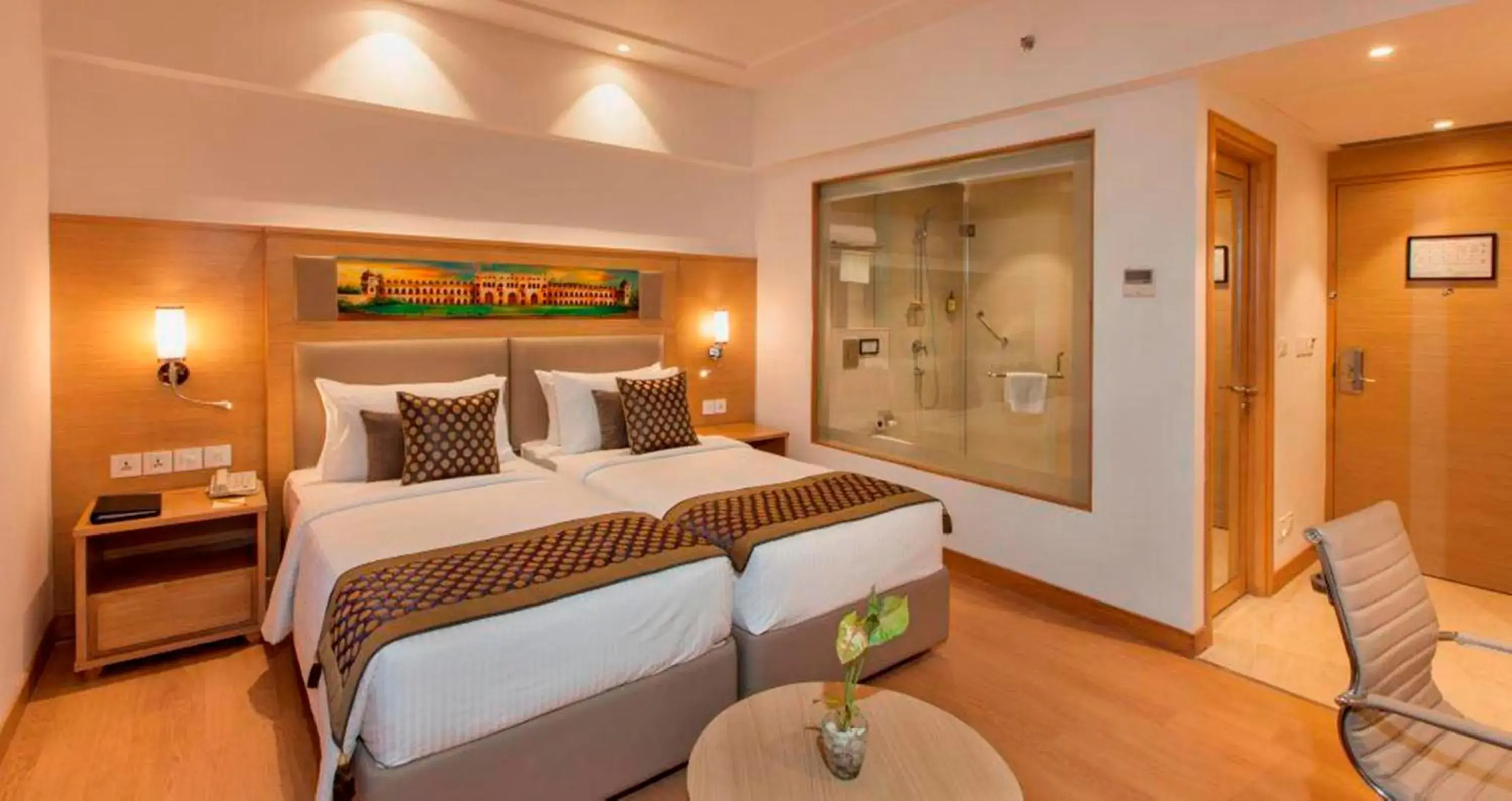 Bedroom, Bed in Lemon Tree Hotel Lucknow Bedroom, Bed in Lemon Tree Hotel Lucknow