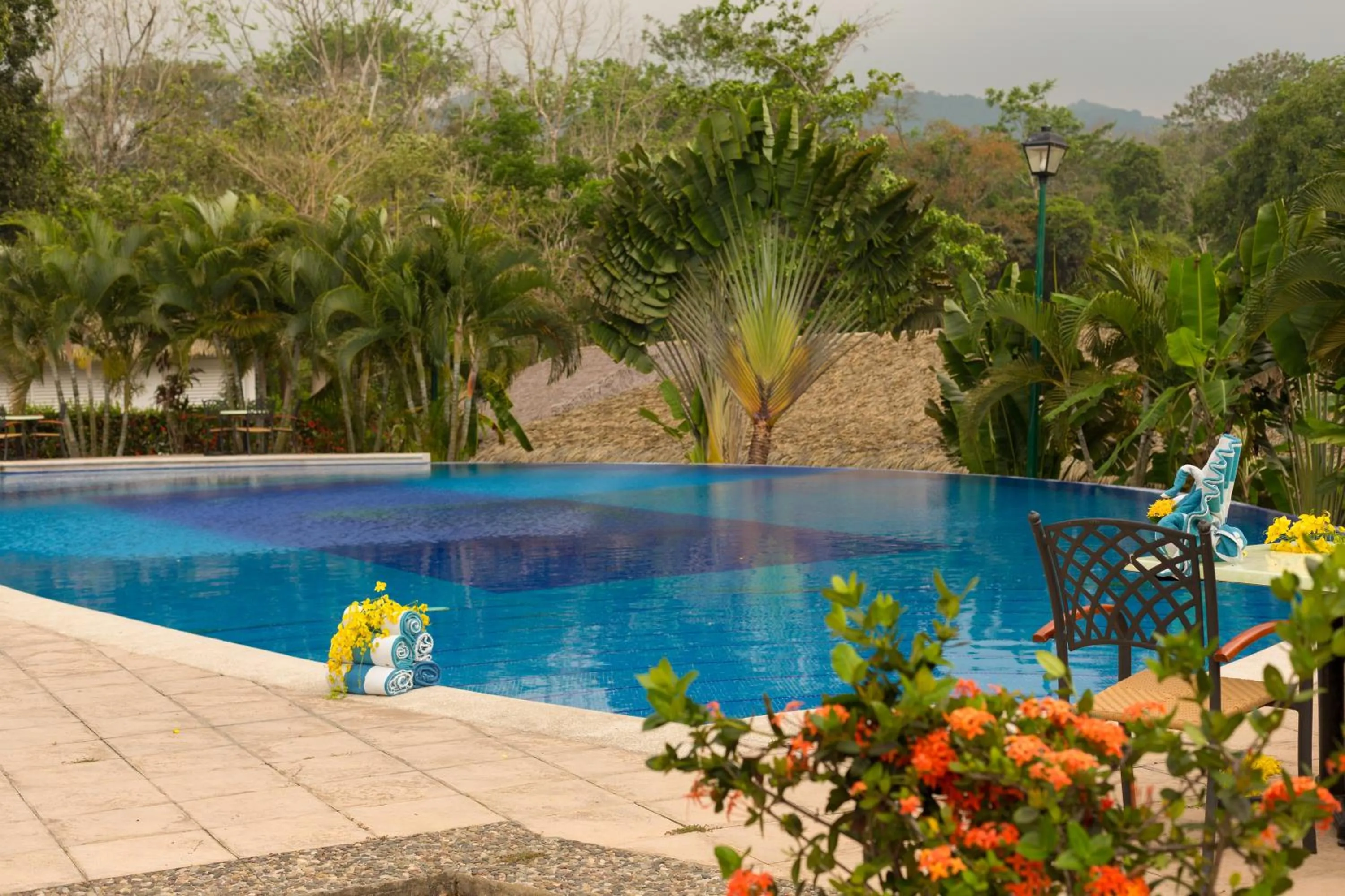 Garden in Hotel Villa Mercedes Palenque