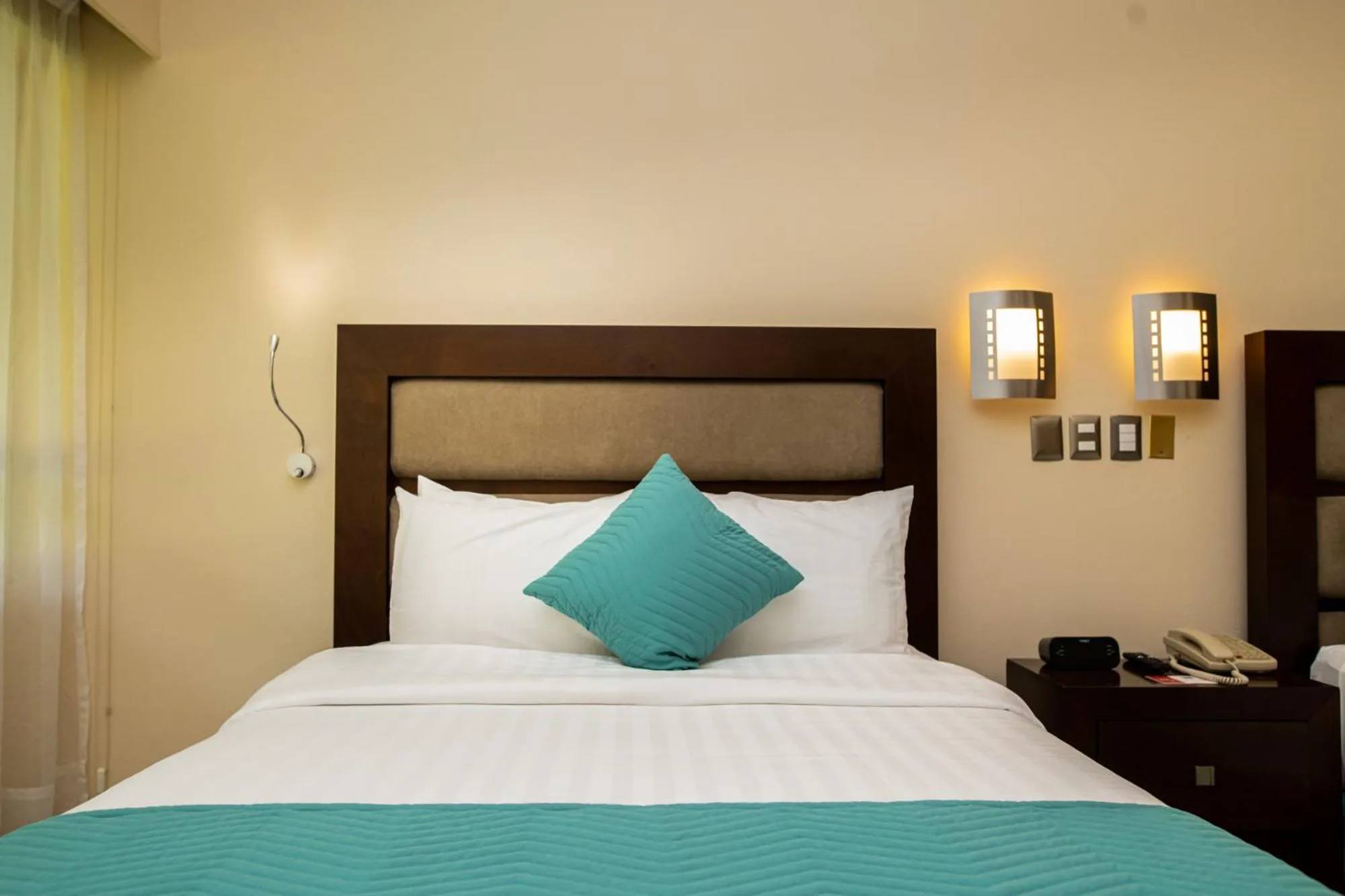 Bed in Hotel Villa Mercedes Palenque