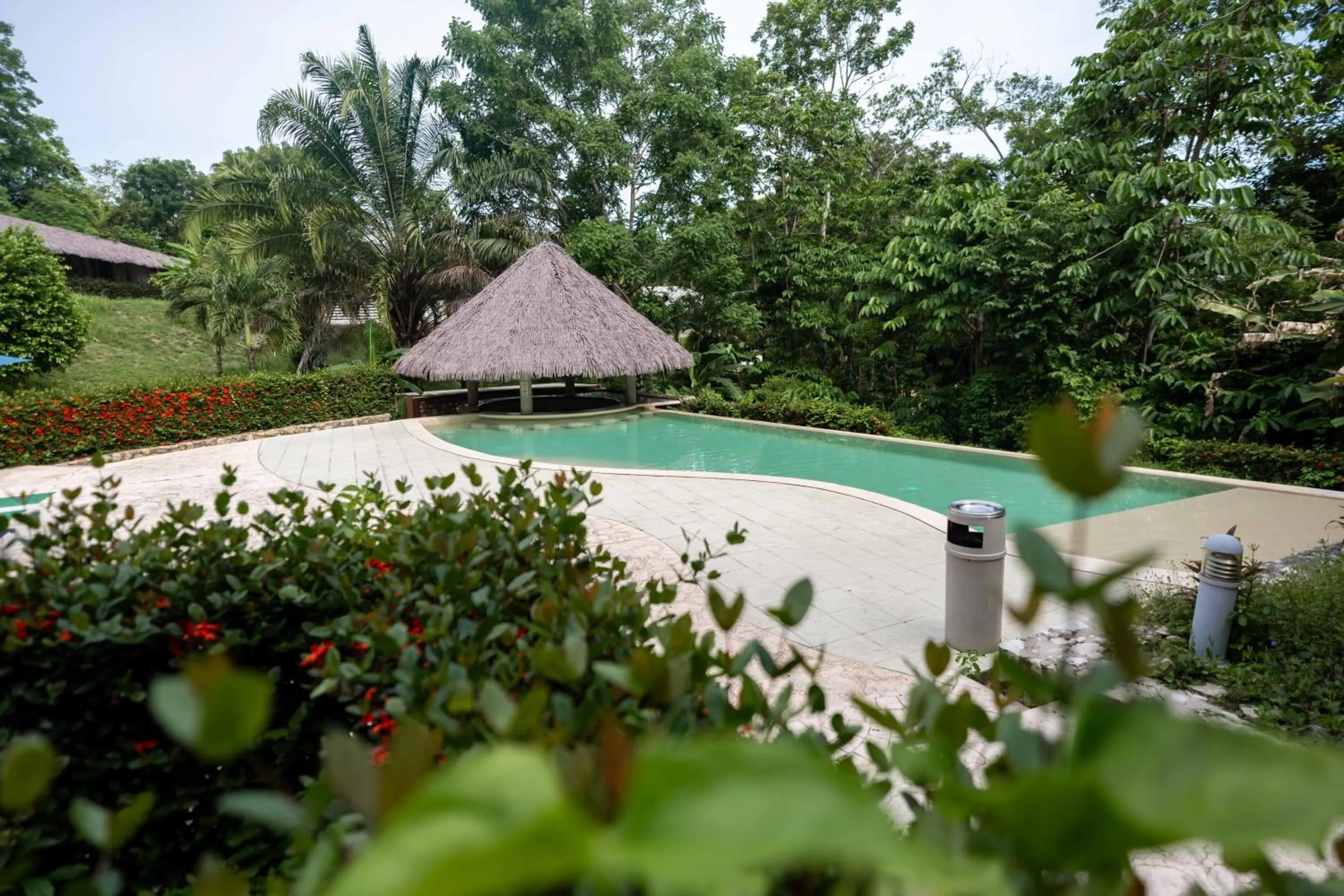 Swimming pool in Hotel Villa Mercedes Palenque