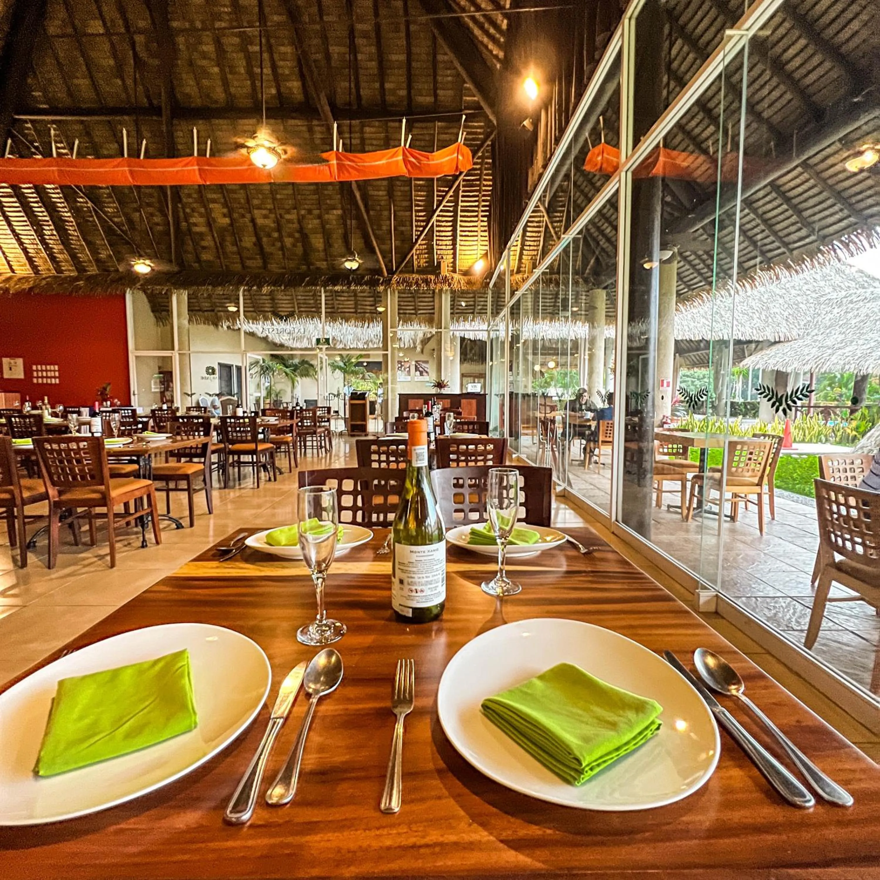Restaurant/places to eat in Hotel Villa Mercedes Palenque