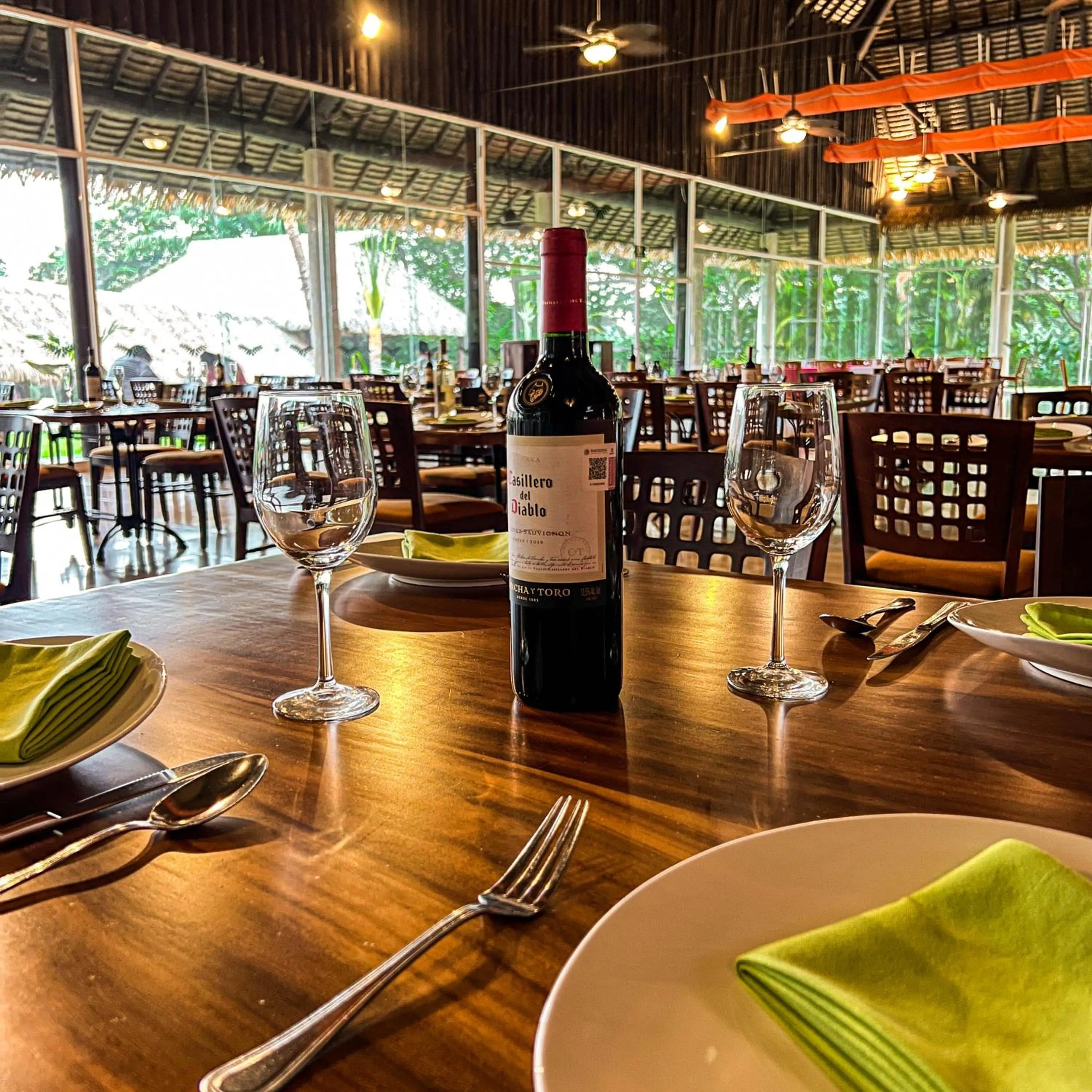 Restaurant/places to eat in Hotel Villa Mercedes Palenque