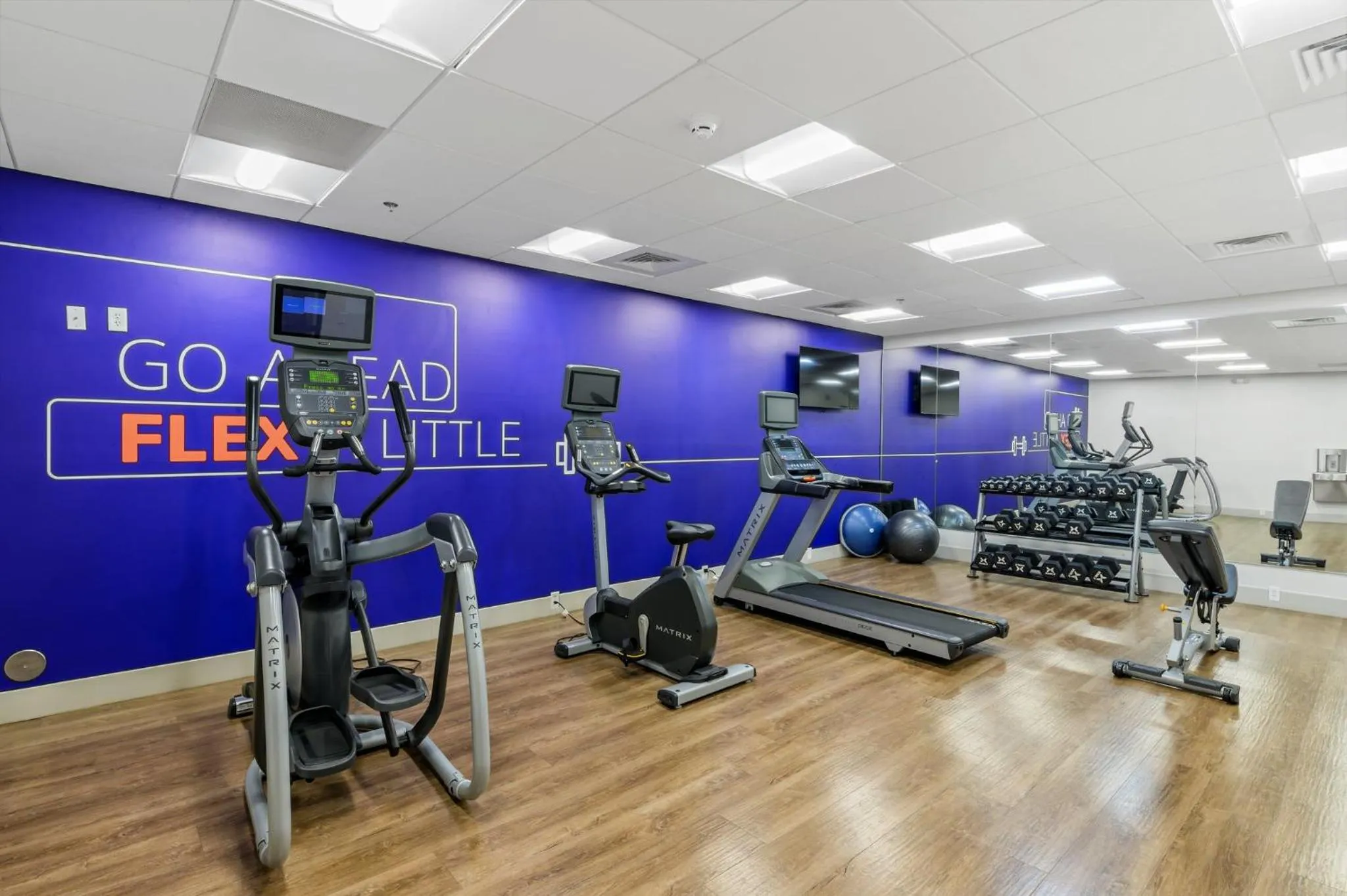 Fitness centre/facilities in Holiday Inn Express & Suites White Hall by IHG
