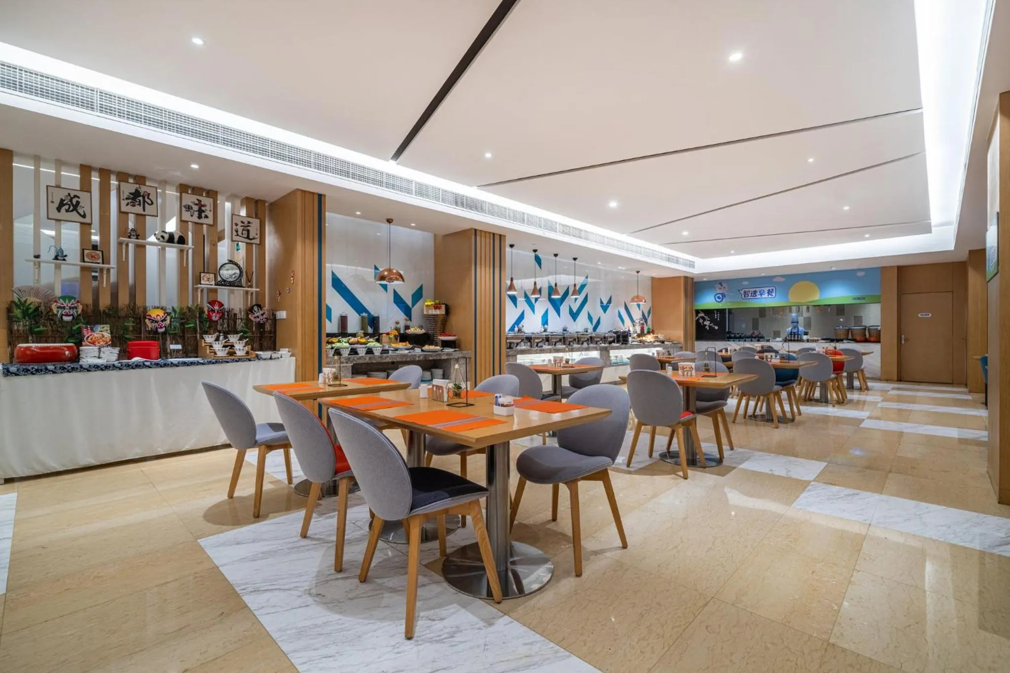 Breakfast in Holiday Inn Express Chengdu Tianhe by IHG