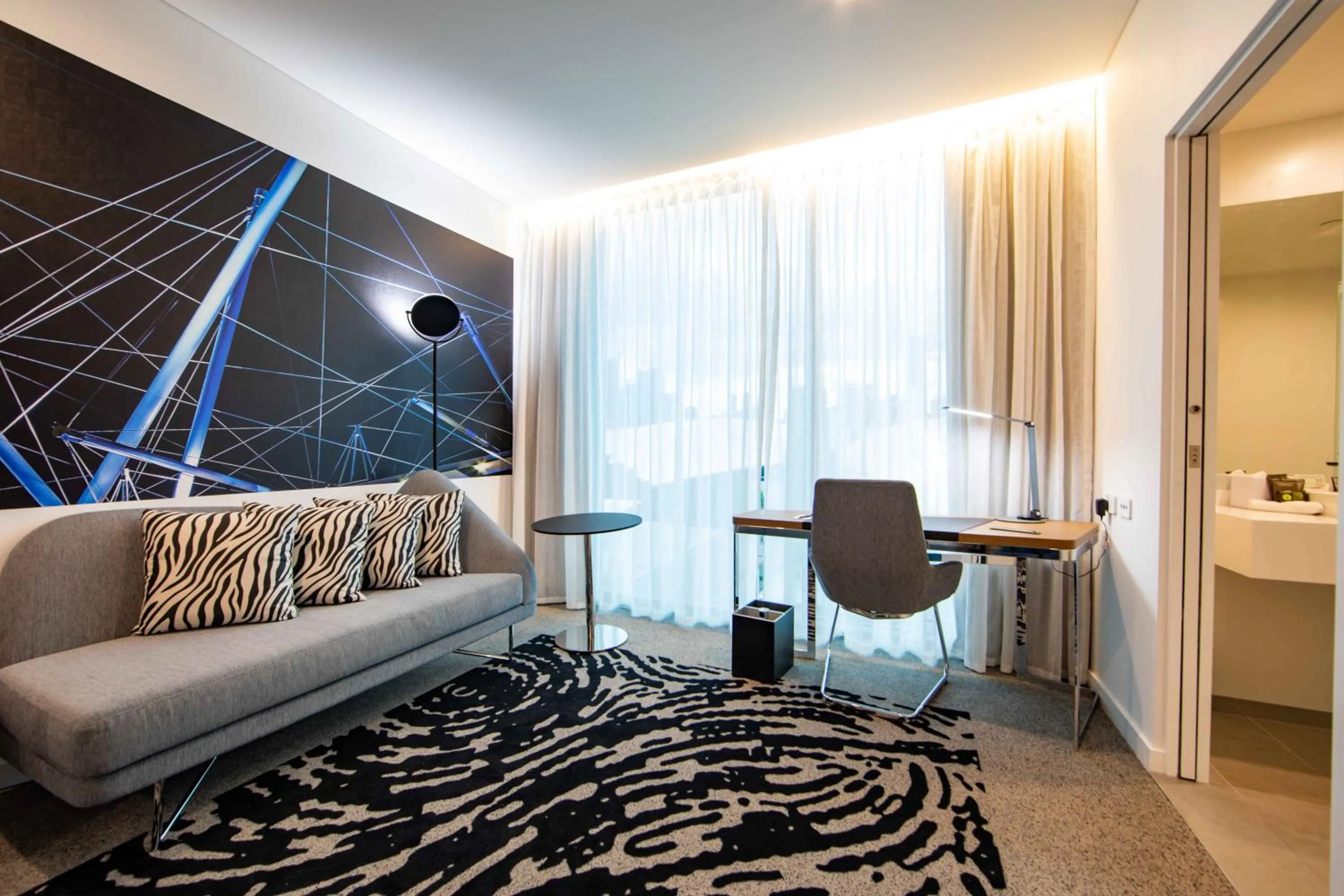 Seating area in Novotel Brisbane South Bank