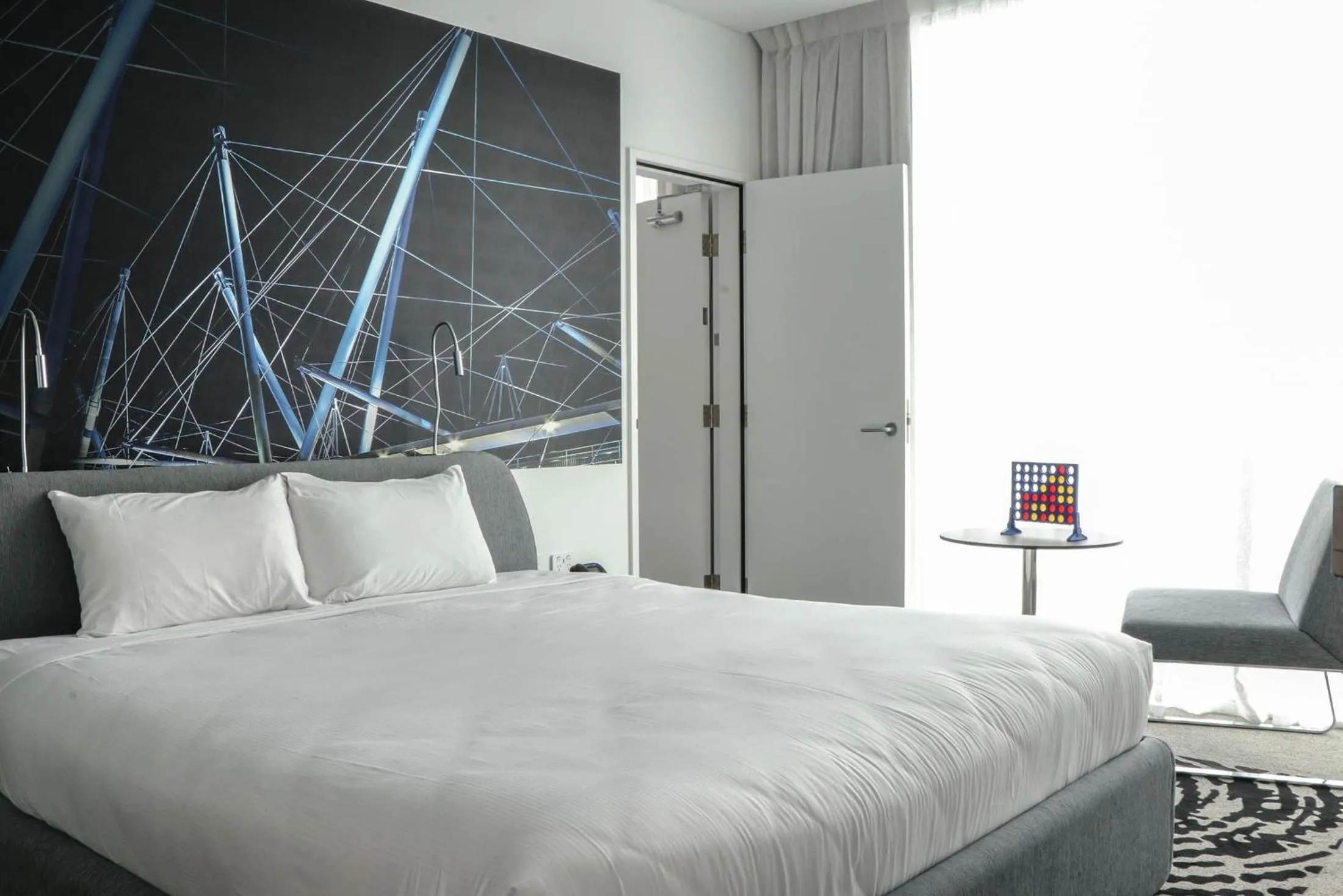 Bed in Novotel Brisbane South Bank