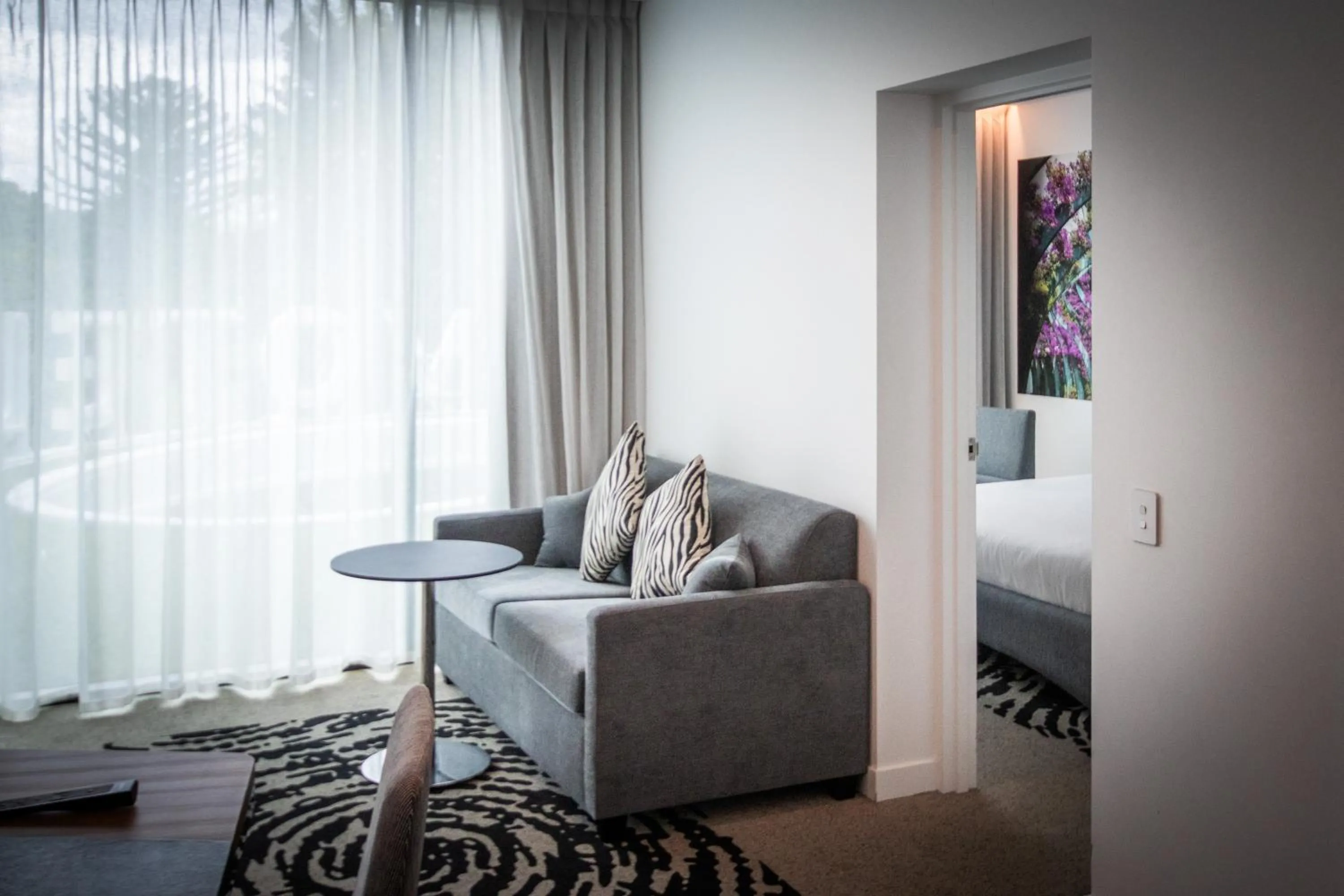 Seating area in Novotel Brisbane South Bank