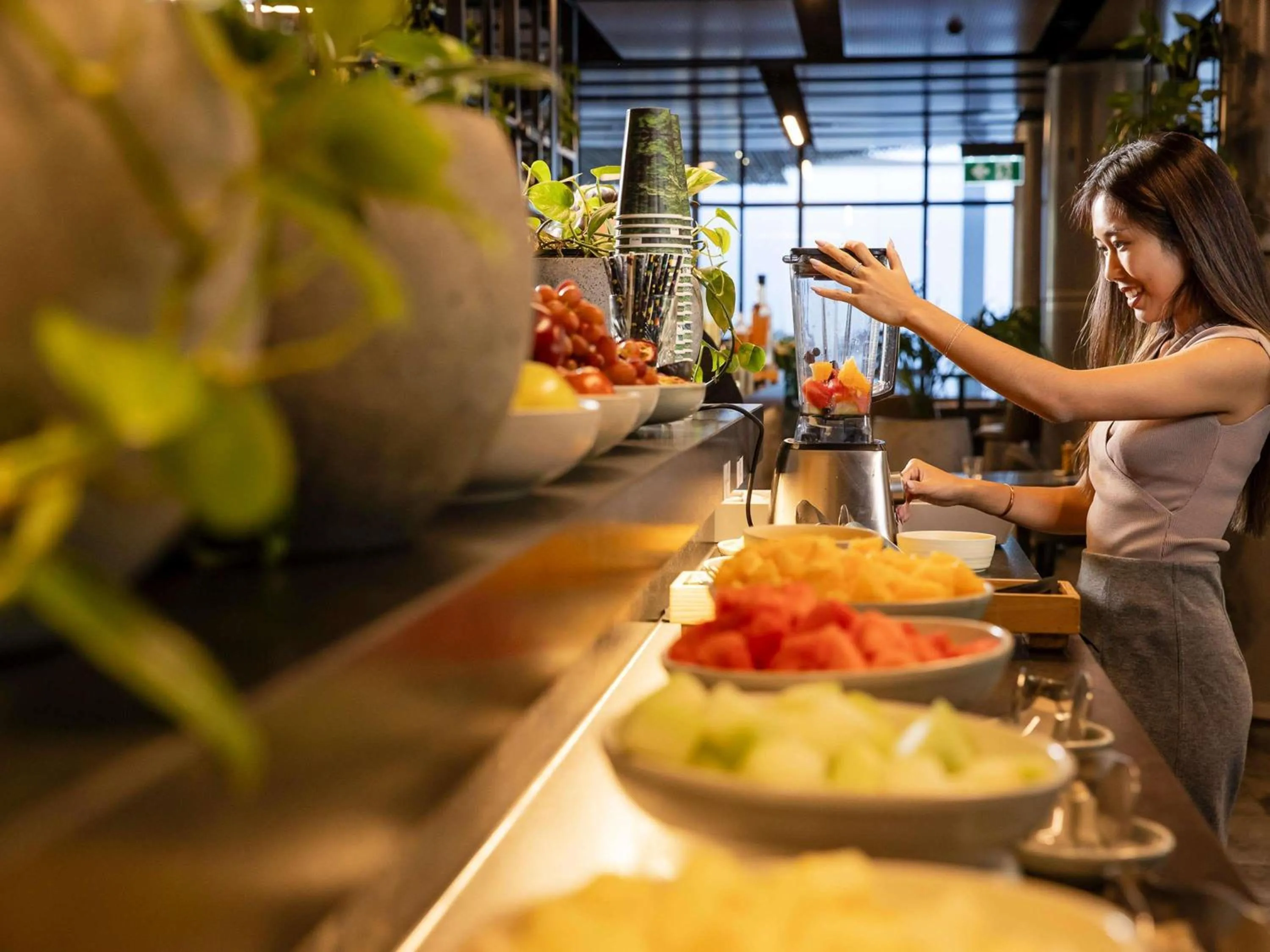 Breakfast in Novotel Brisbane South Bank