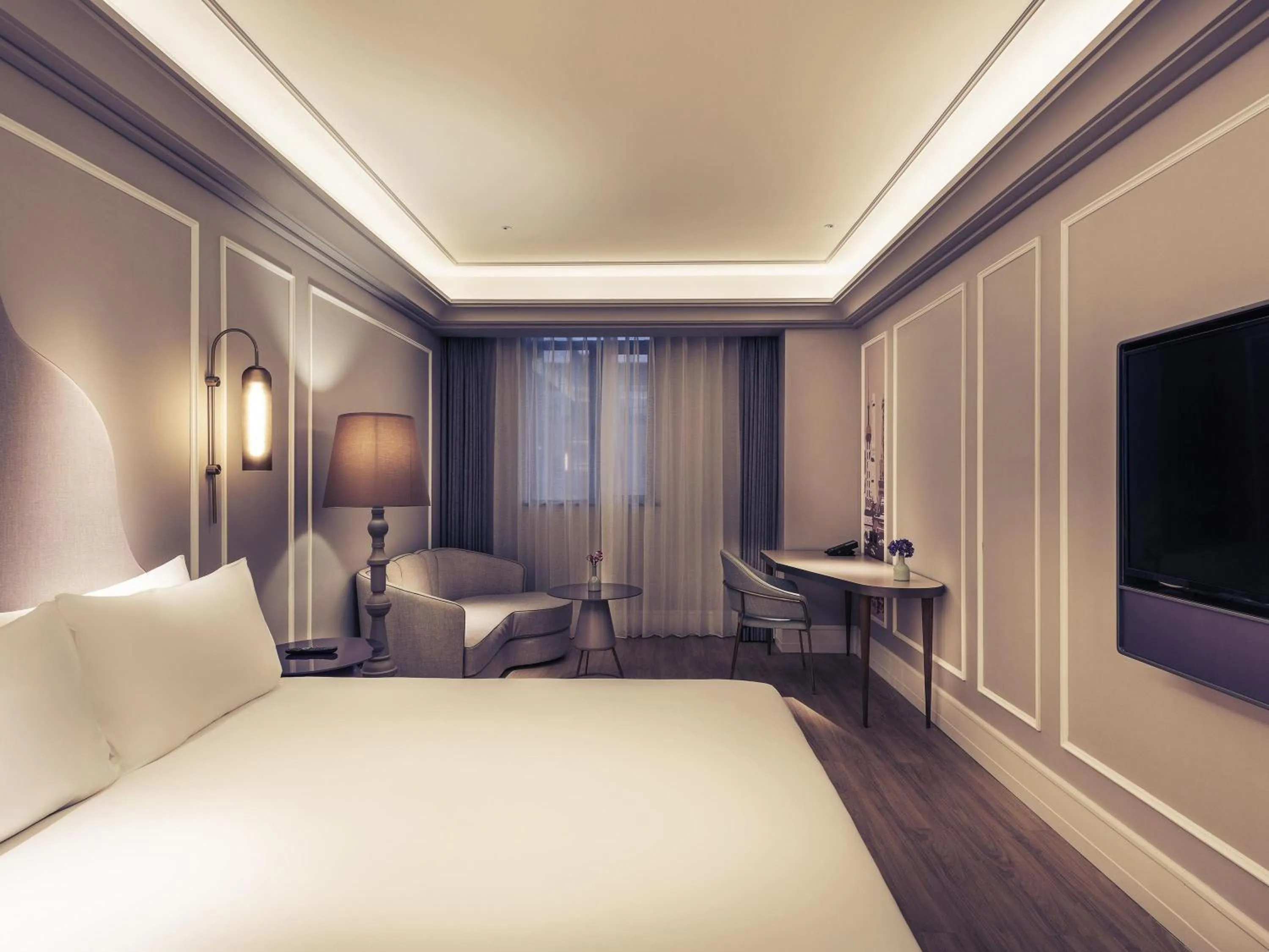 Bedroom, Bed in Mercure Shanghai Hongqiao SOHO