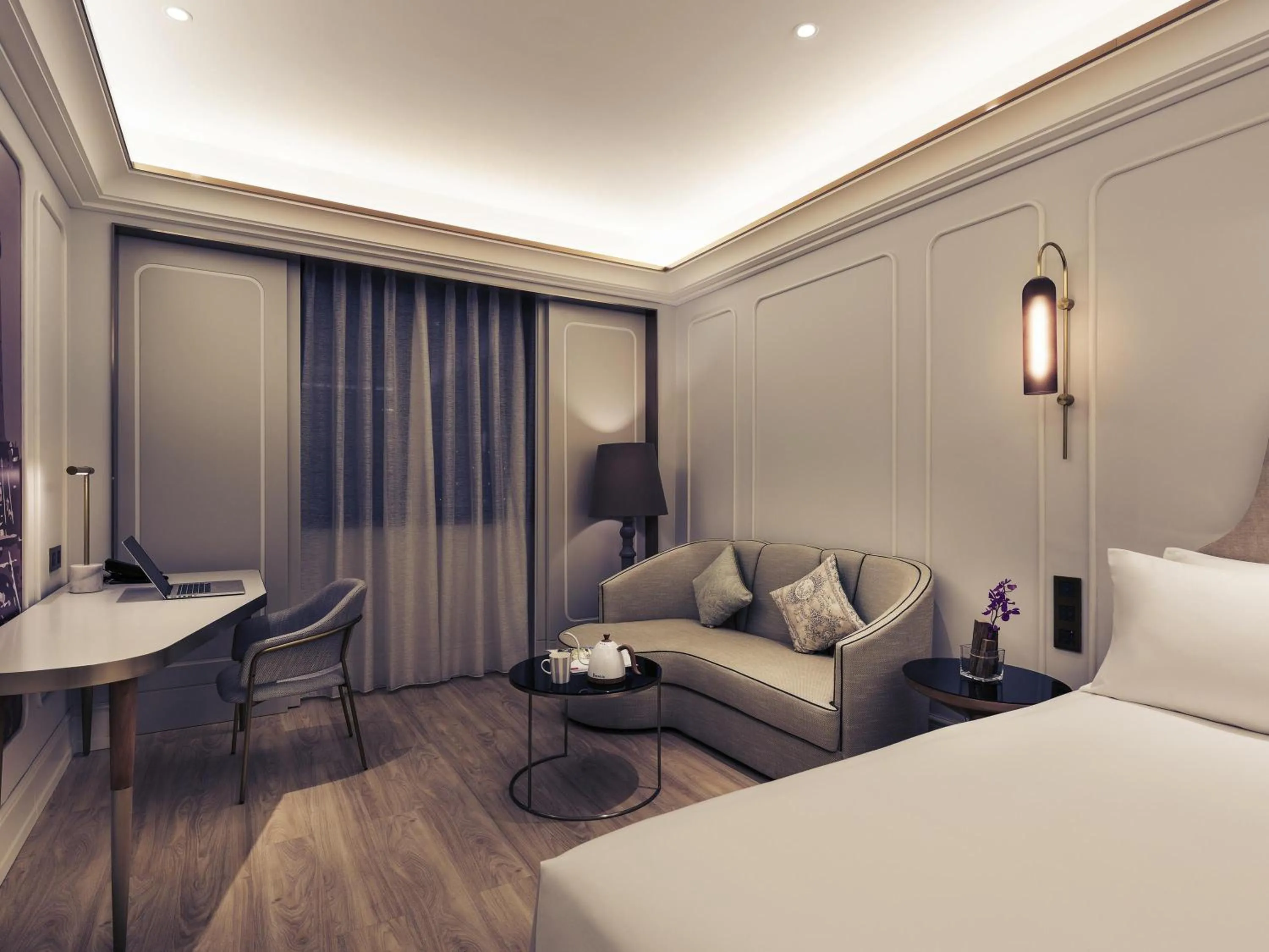 Bedroom, Bed in Mercure Shanghai Hongqiao SOHO