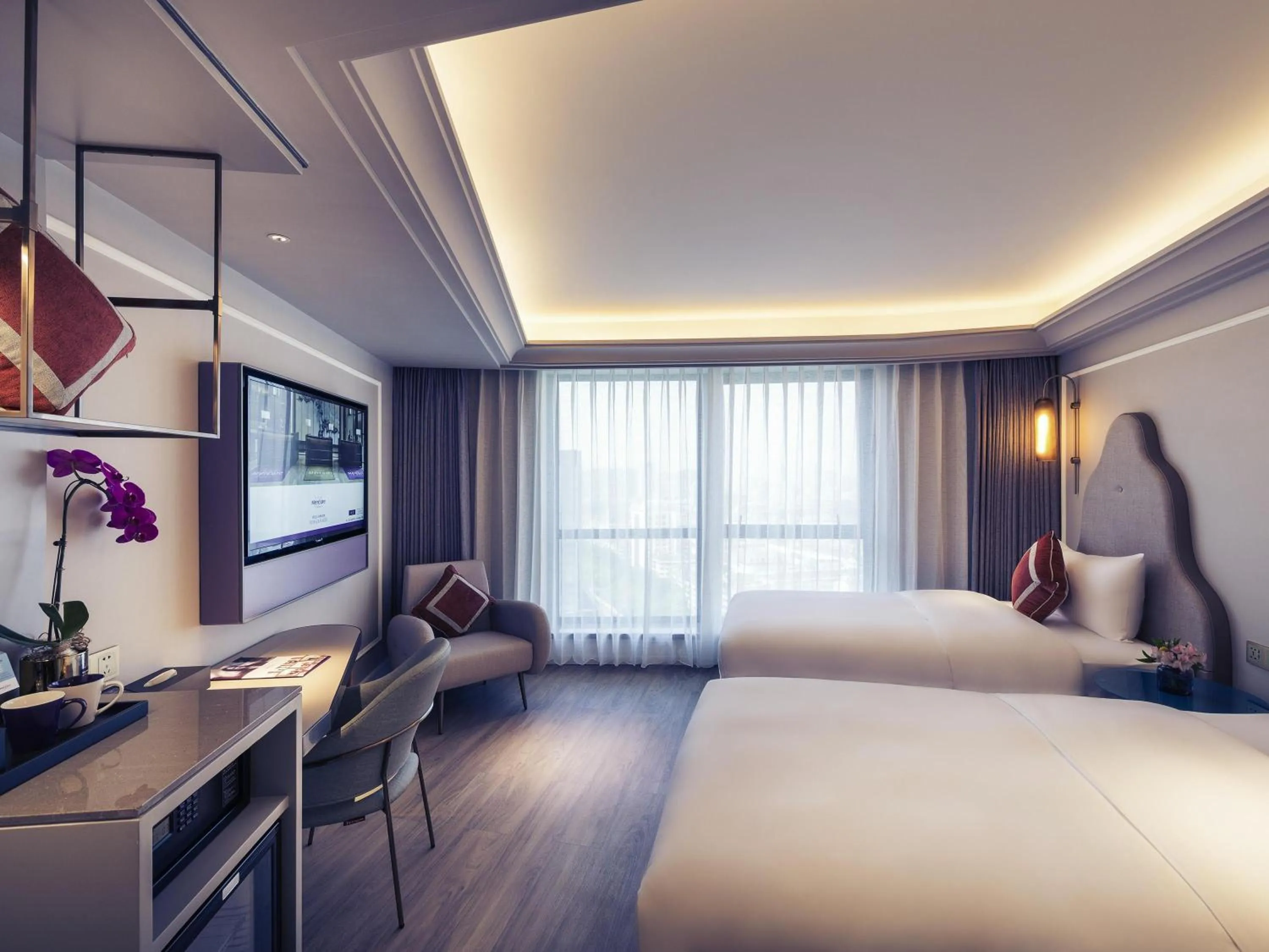 Bedroom, Bed in Mercure Hangzhou West Lake