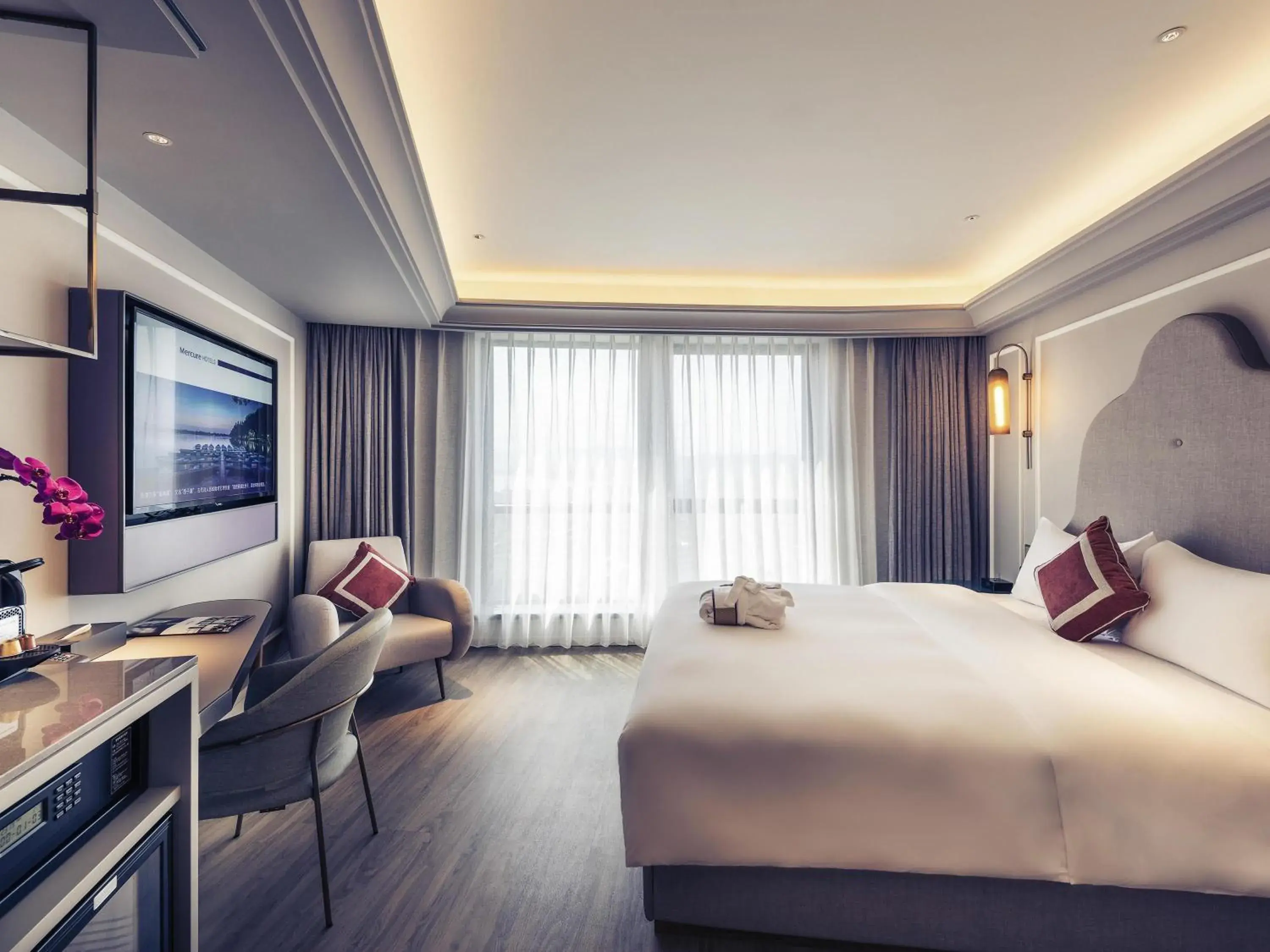 Bedroom, Bed in Mercure Hangzhou West Lake Bedroom, Bed in Mercure Hangzhou West Lake