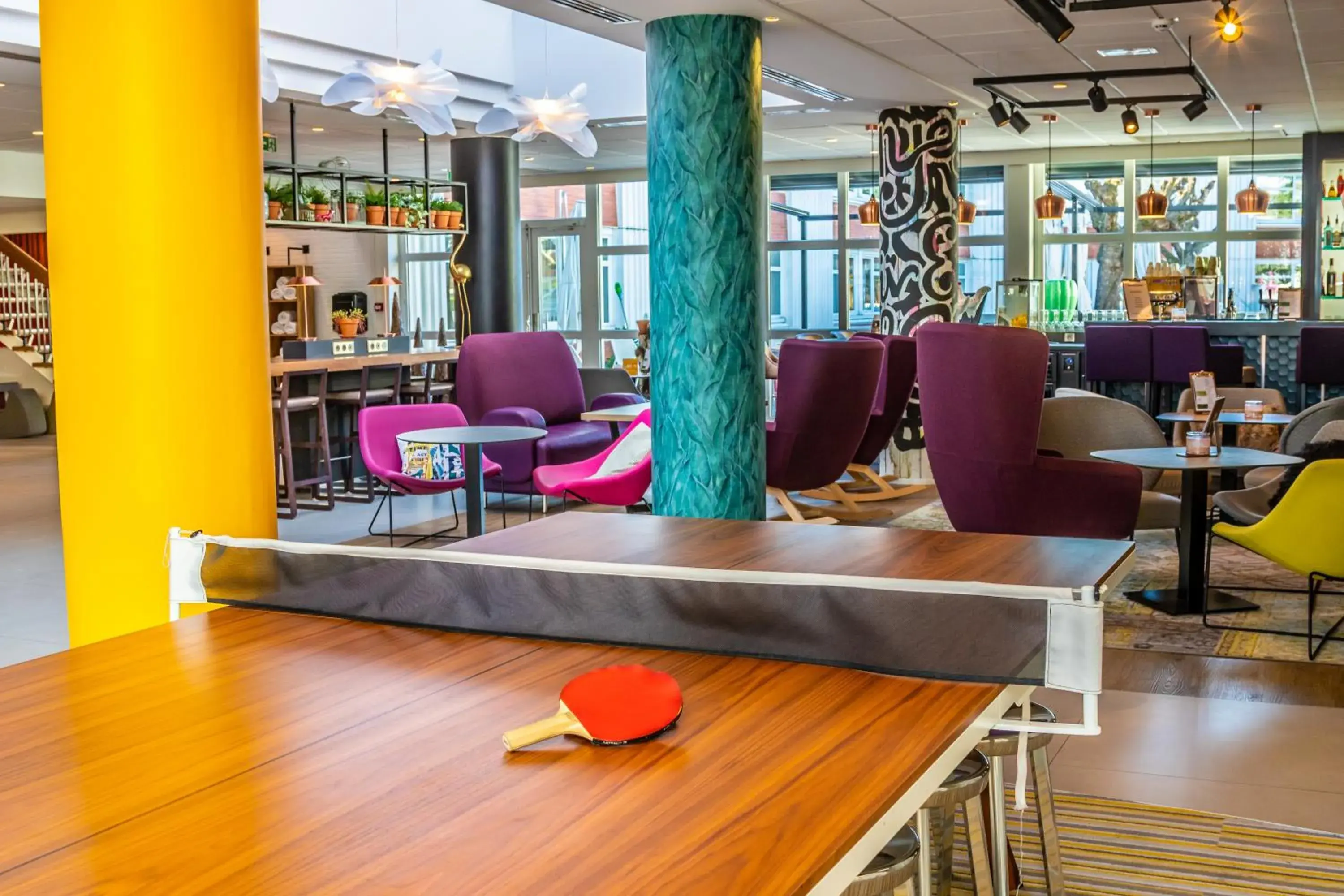 Lobby or reception in ibis Styles Lyon Bron Eurexpo Lobby or reception in ibis Styles Lyon Bron Eurexpo