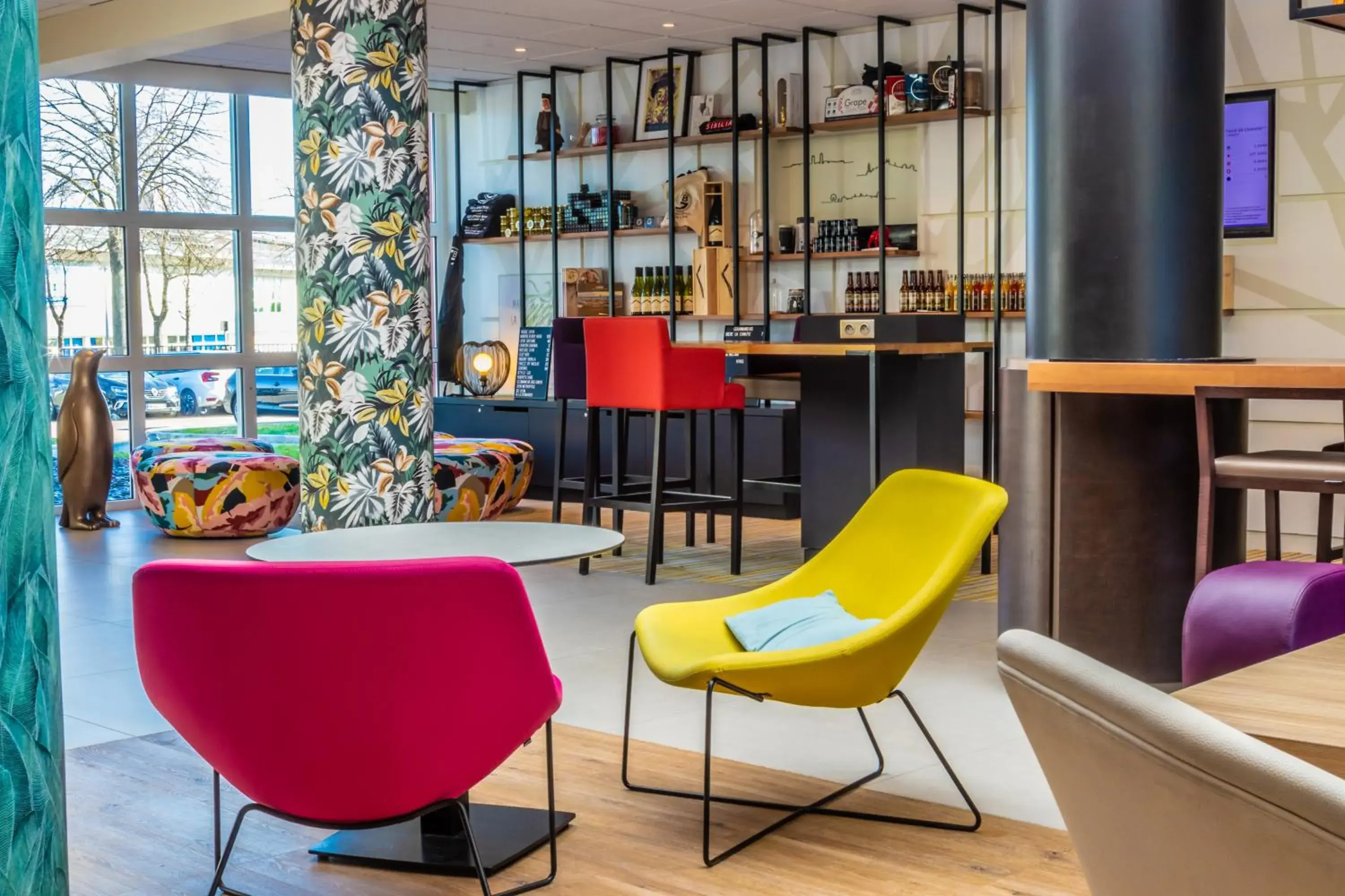 Lobby or reception in ibis Styles Lyon Bron Eurexpo Lobby or reception in ibis Styles Lyon Bron Eurexpo