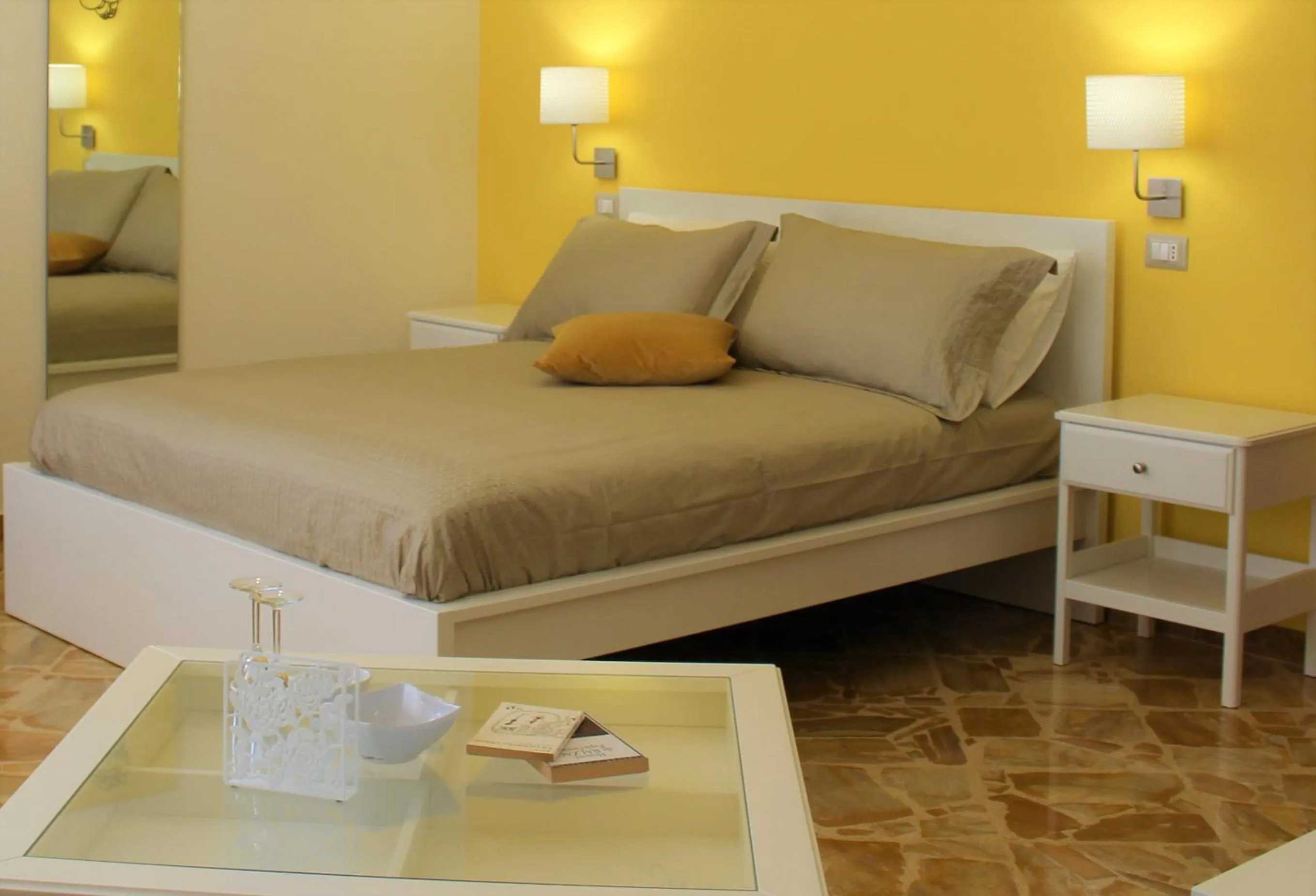 Bedroom, Bed in La Chiave Rossa B&B