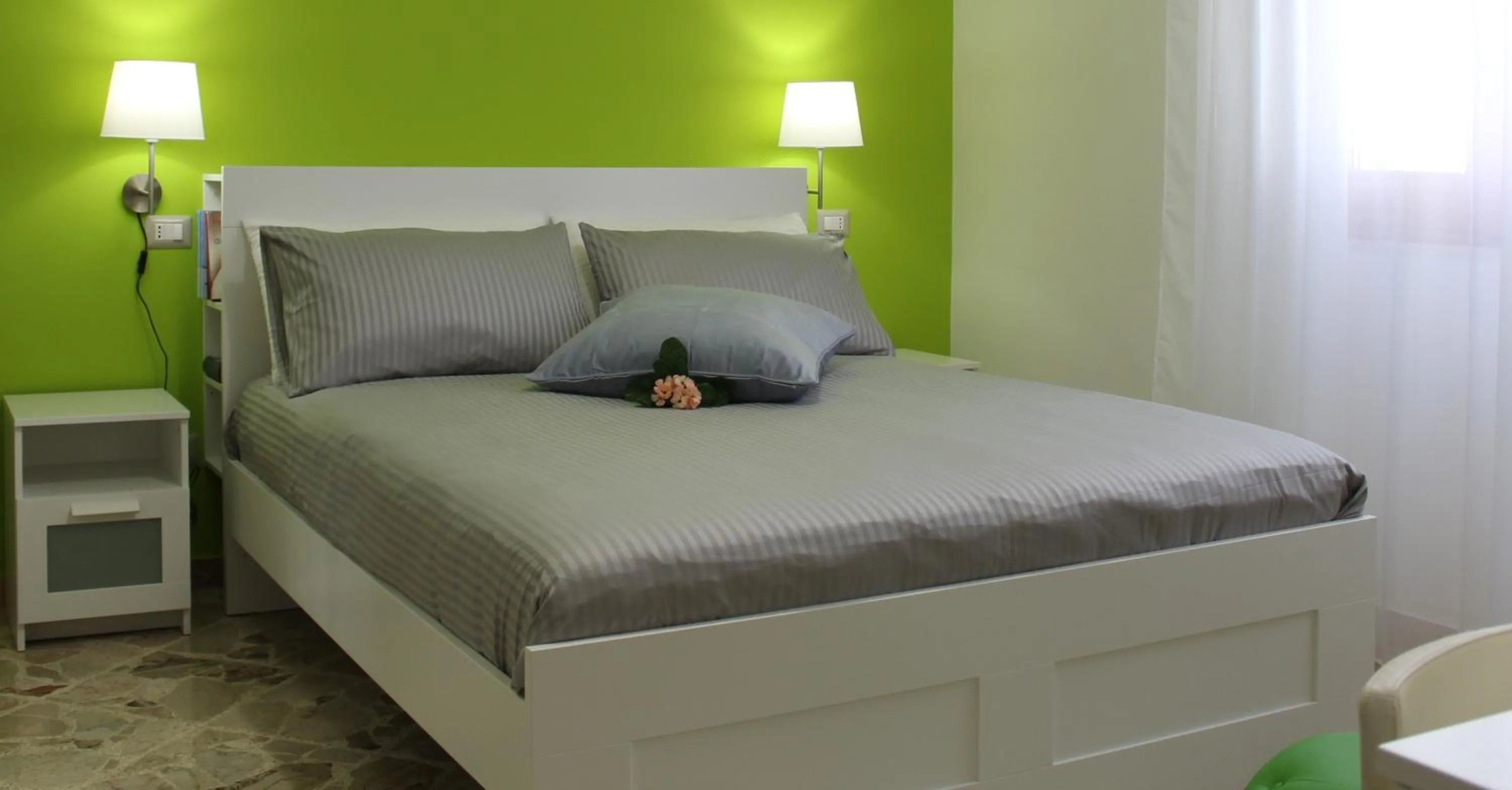 Bedroom, Bed in La Chiave Rossa B&B