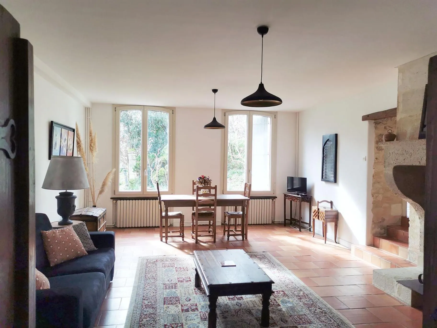 Living room in Les Jardins de Camelot