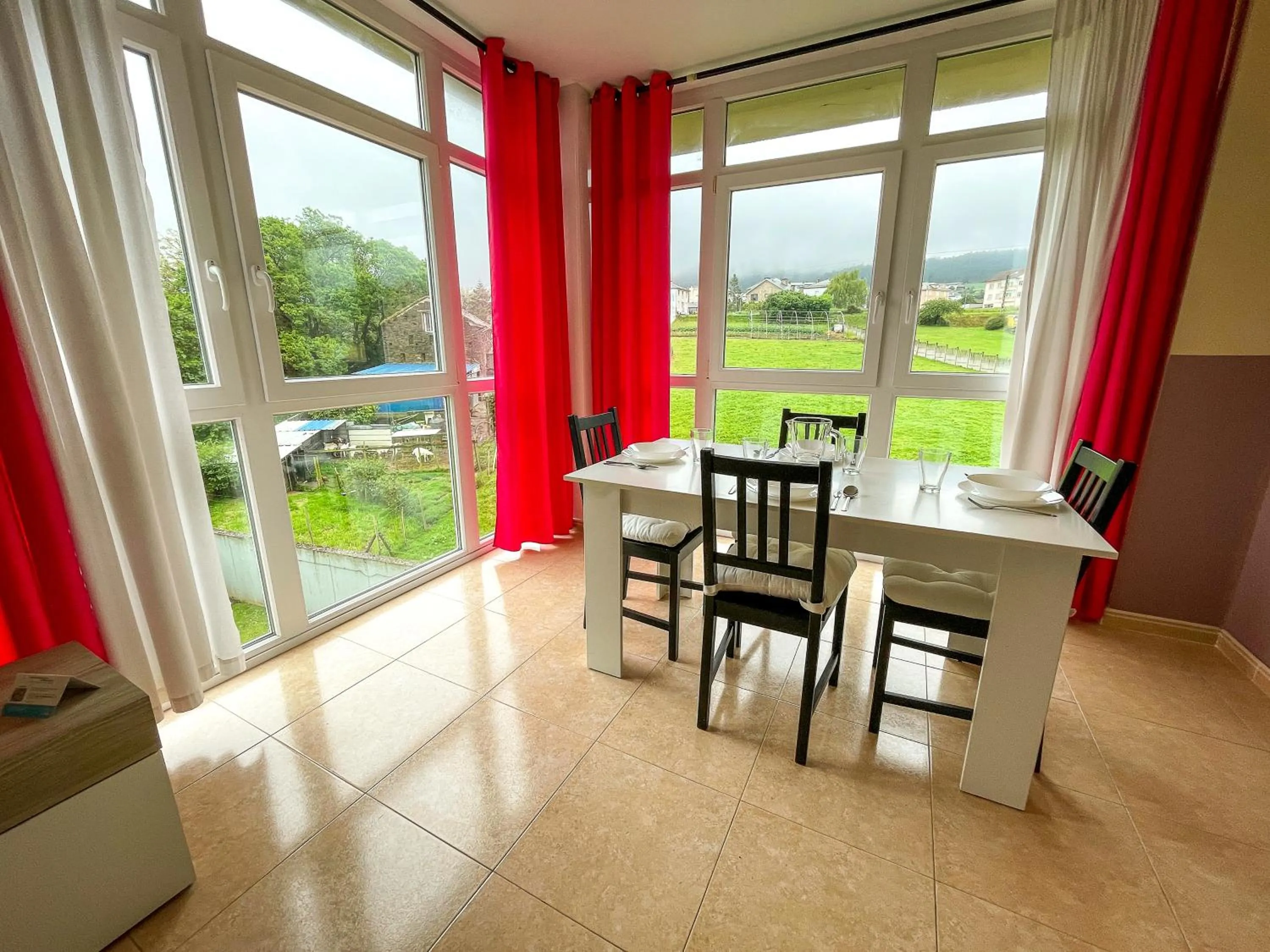 Natural landscape in Alojamientos Playa de las Catedrales 3000