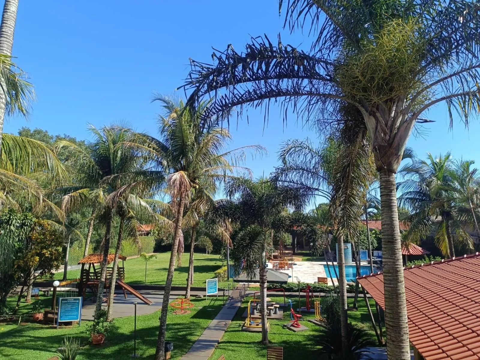 Swimming pool in Hotel GAPH Maringa - Economico Mini Resort