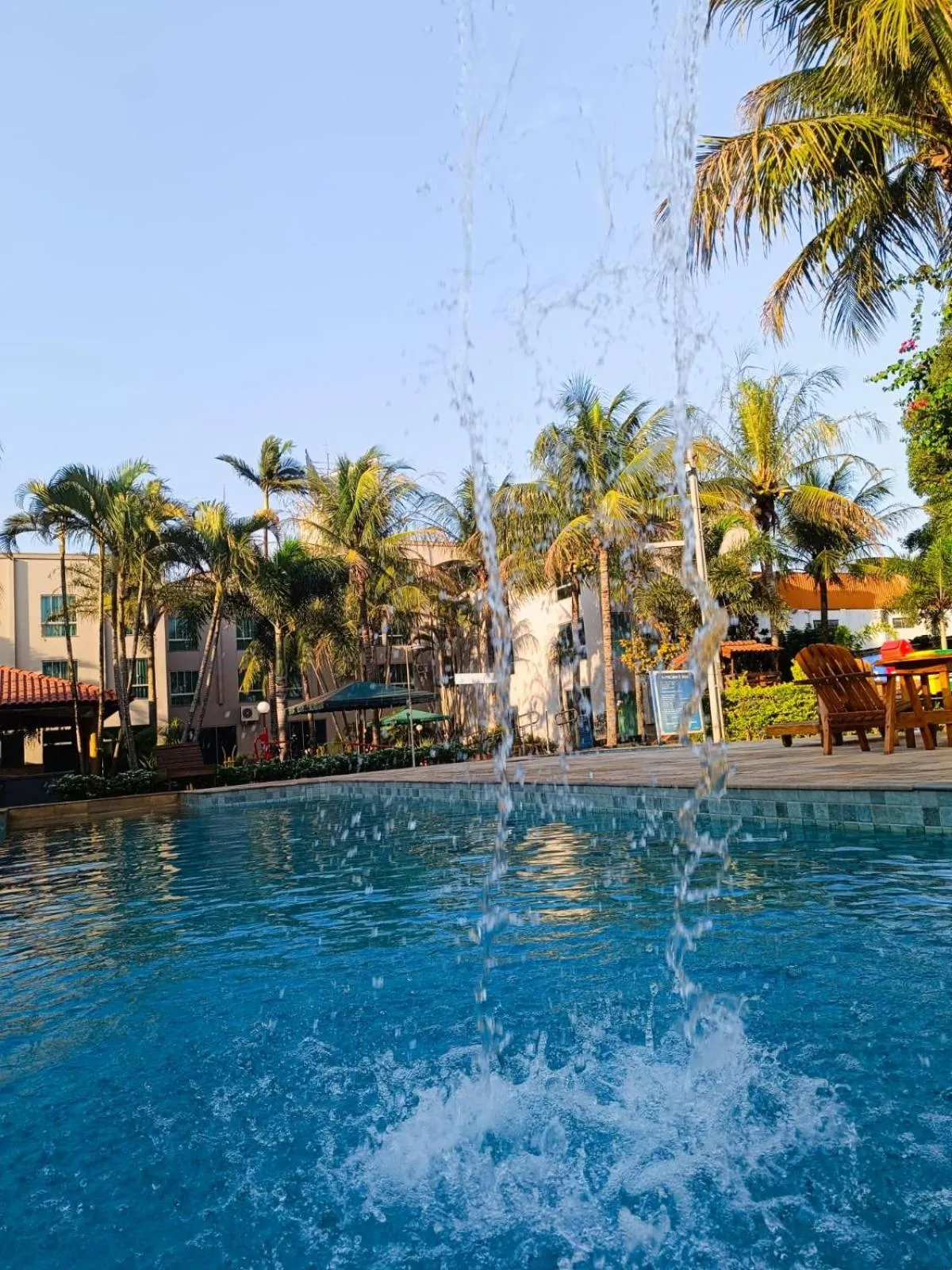 Swimming pool in Hotel GAPH Maringa - Economico Mini Resort
